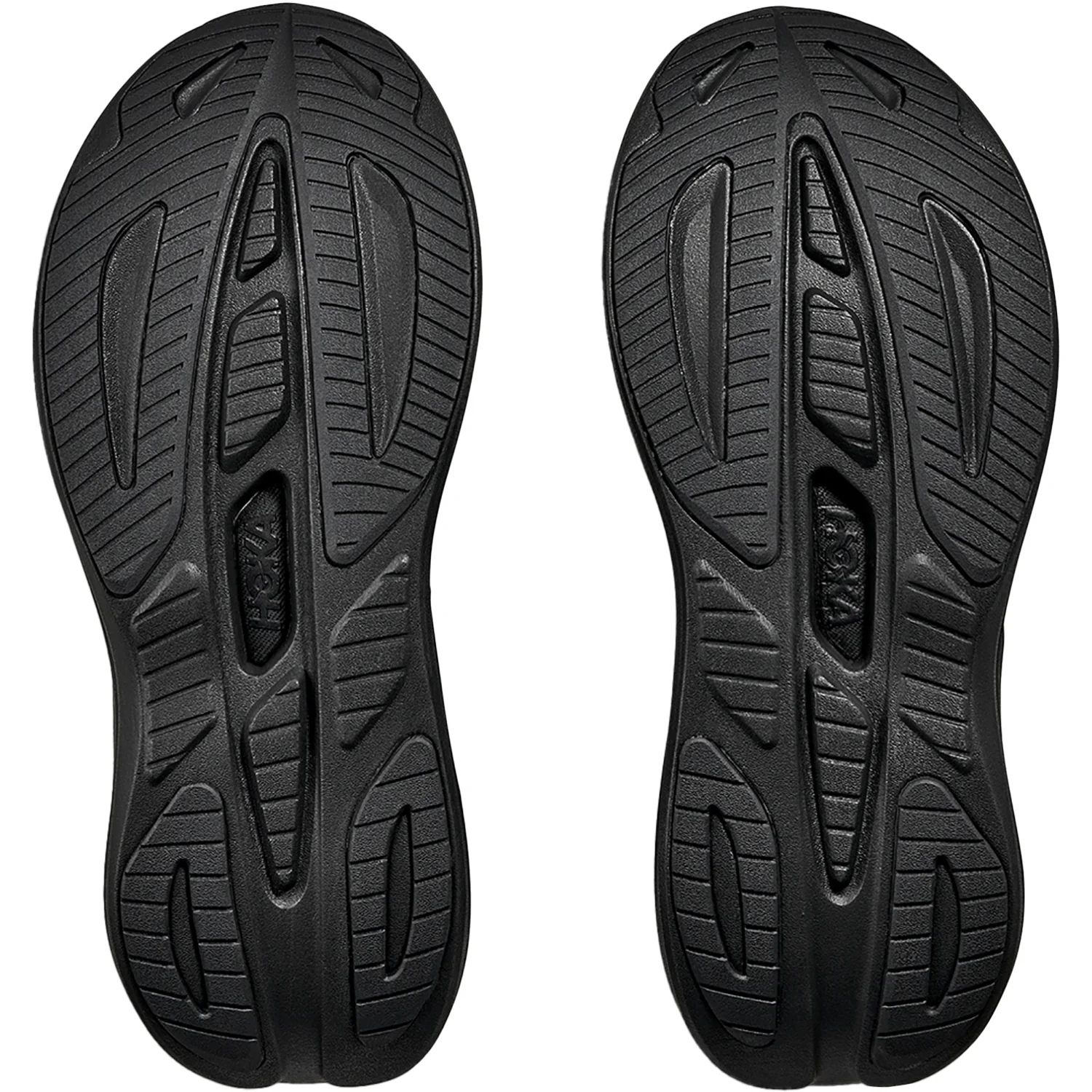 Hoka Skyward Laceless Men's Athletic Shoes Recovery Slip Ons Black/Black - Image 4