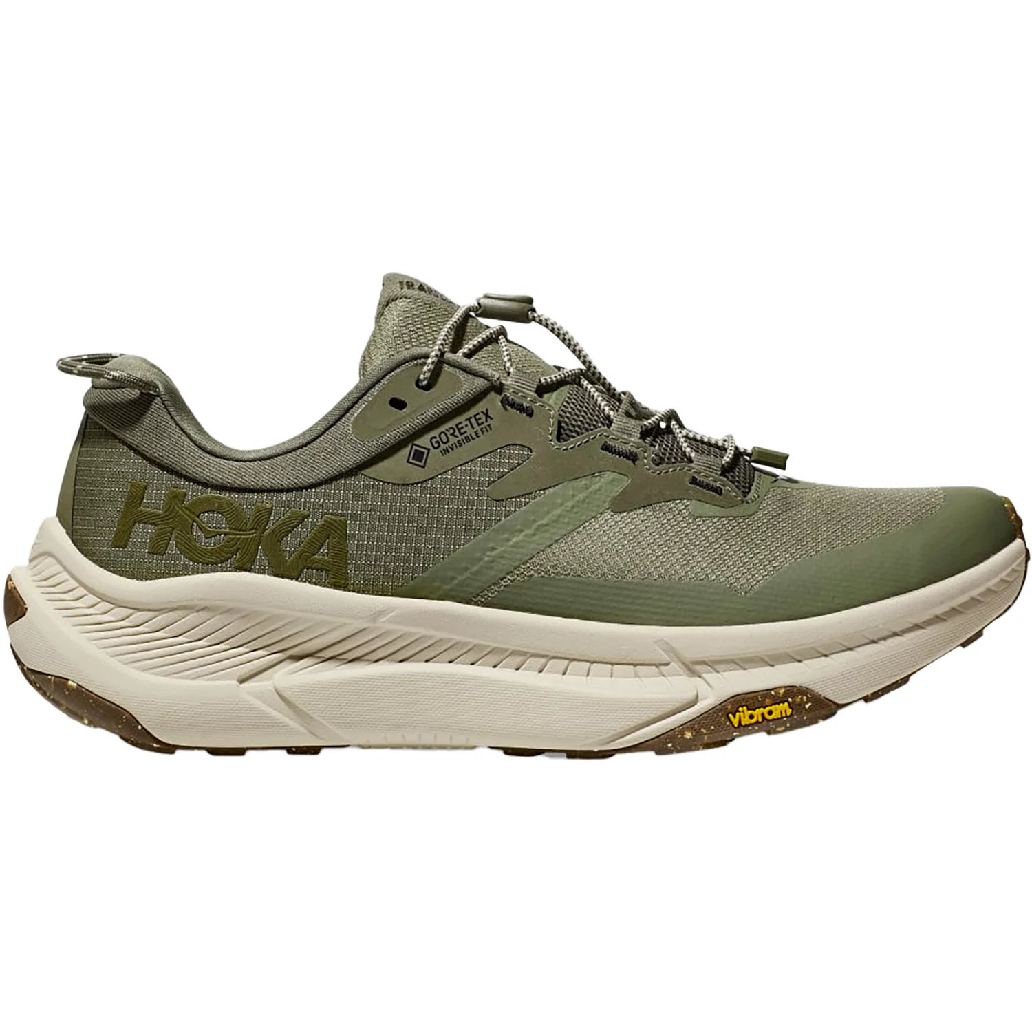 Hoka Transport GTX Men's Everyday Shoes Slate/Oat Milk Mesh
