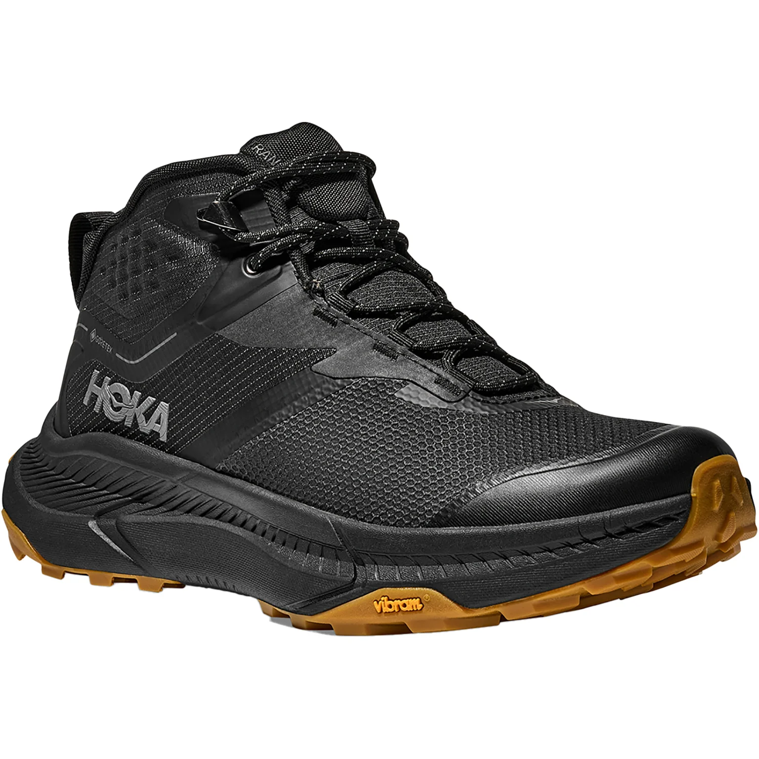 Hoka Transport Hike GTX Men's Athletic Shoes Black/Black - Image 5