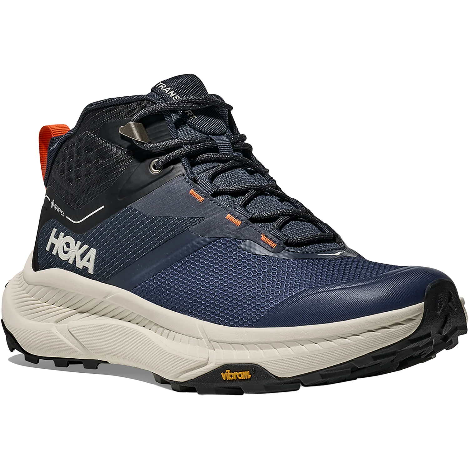Hoka Transport Hike GTX Men's Athletic Shoes Trail/Hiking Shoes Varsity Navy/Truffle Salt - Image 5