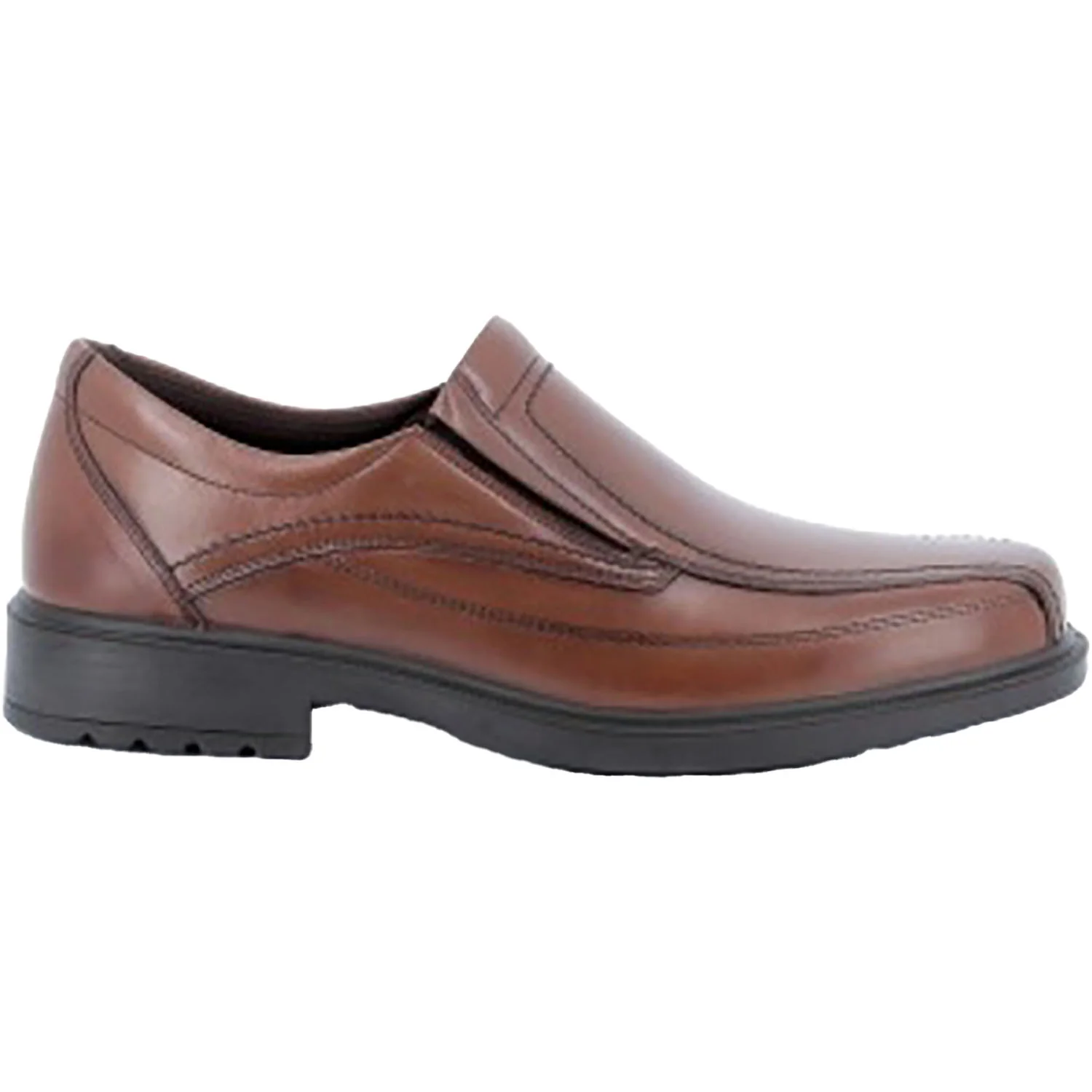 IMAC Gino IMACTEX Men's Dress Slip Ons Tan Leather