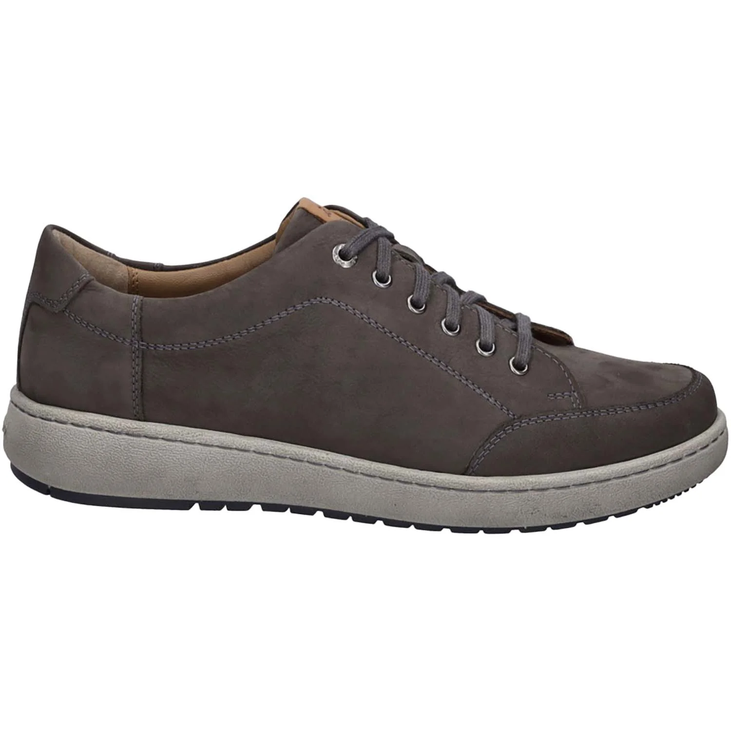 Josef Seibel David 03 Men's Lace Up Shoes Granite Kombi Nubuck