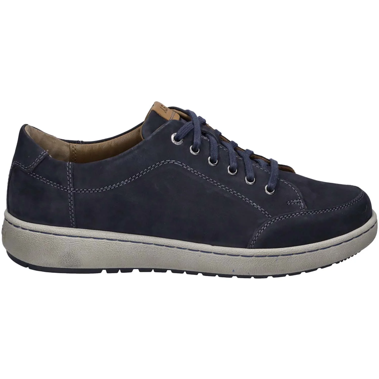 Josef Seibel David 03 Men's Lace Up Shoes Indigo Nubuck