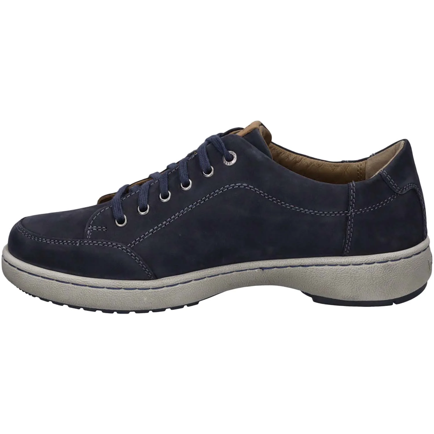 Josef Seibel David 03 Men's Lace Up Shoes Indigo Nubuck - Image 3