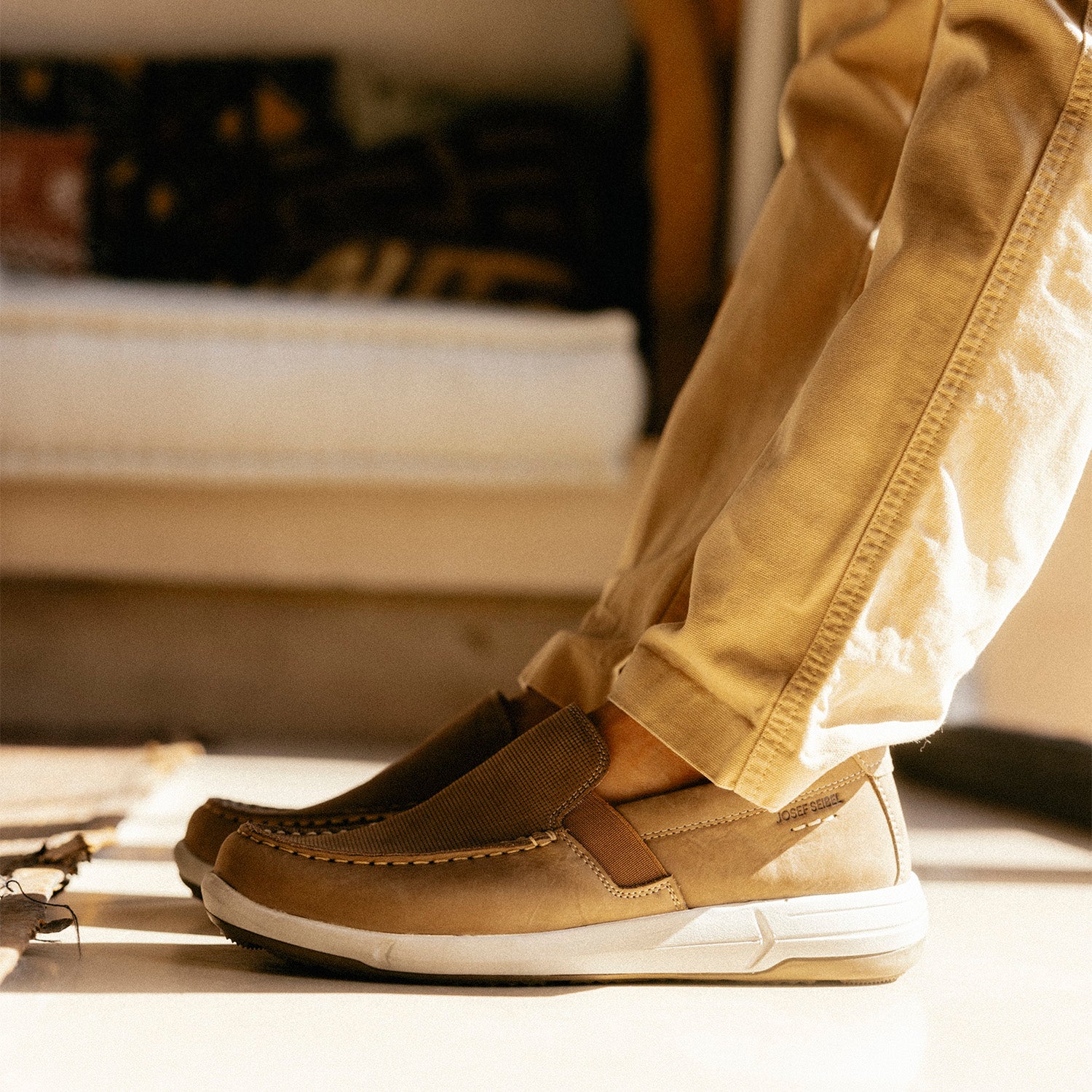 Josef Seibel Enrico 31 Men's Shoes Sand - Image 8