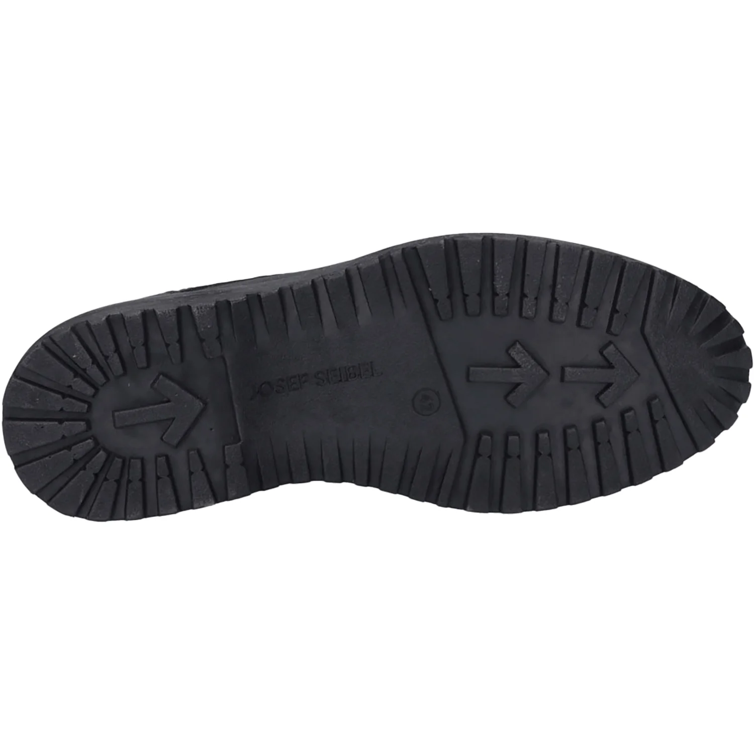 Josef Seibel Errol 50 Waterproof Men's Waterproof Shoes Black Oiled Leather - Image 4