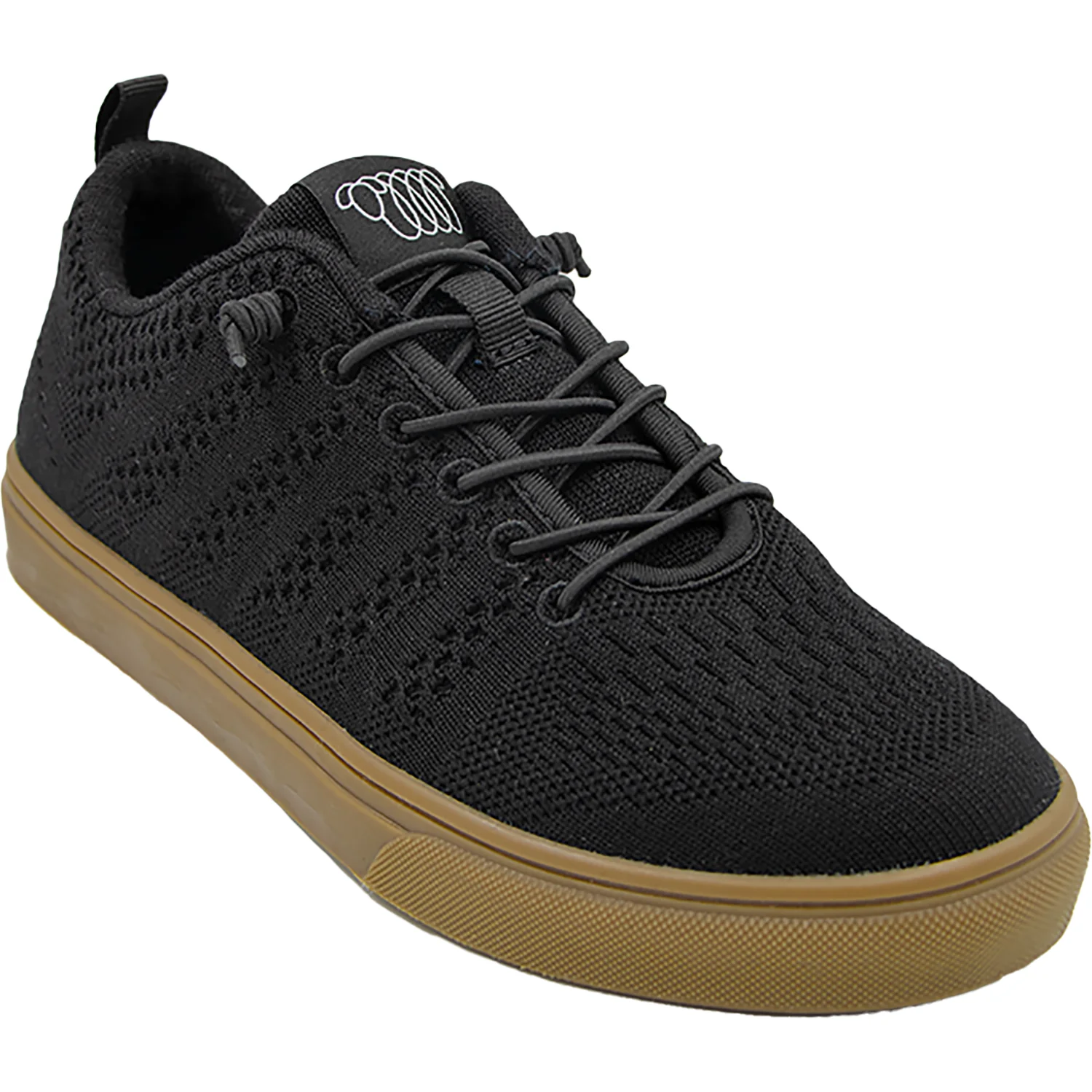 Kiama Men's Sporty Lace Up Shoes Jet Gum - Image 4