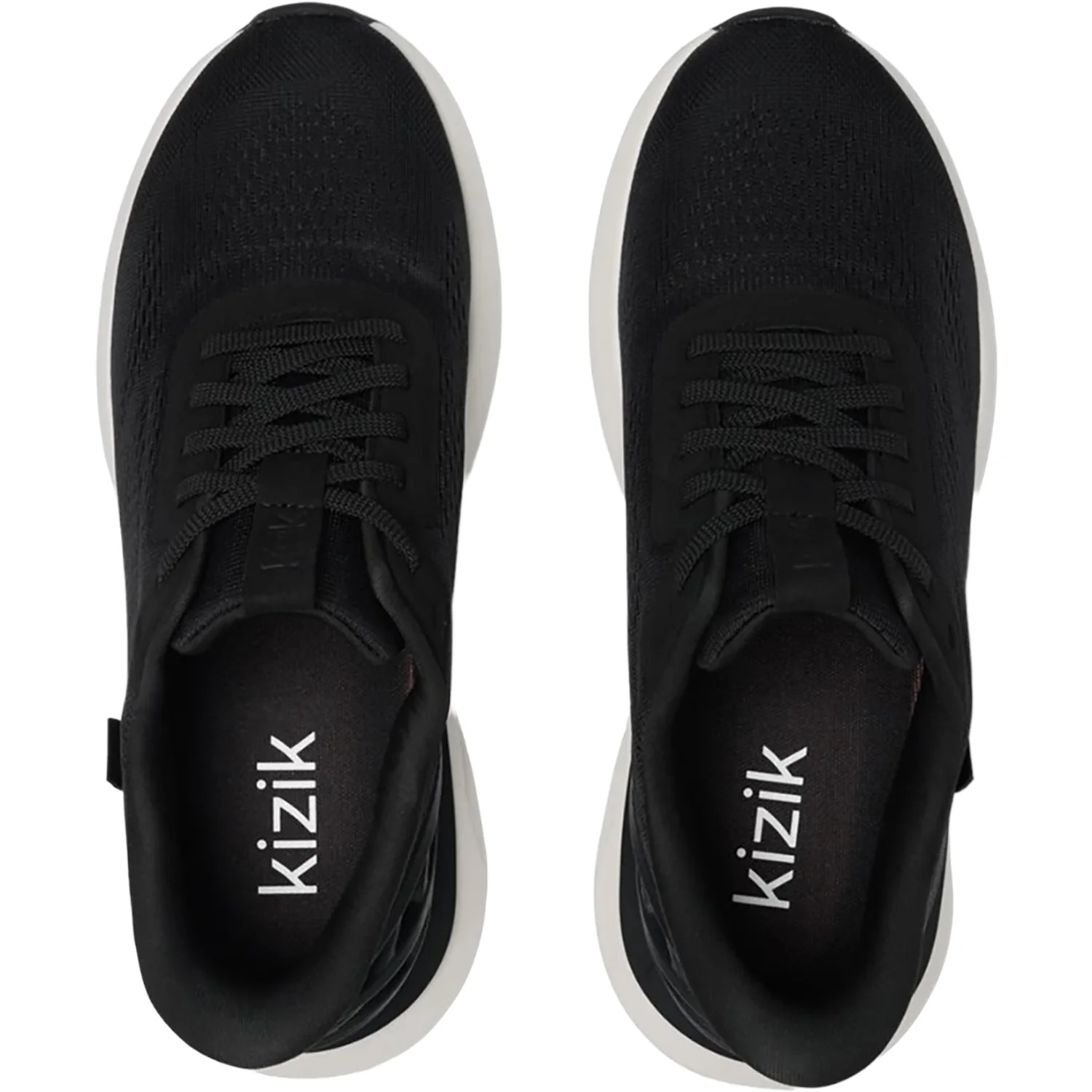 KIZIK Athens 2 Men's Athletic Shoes Kizik Black/White - Image 2