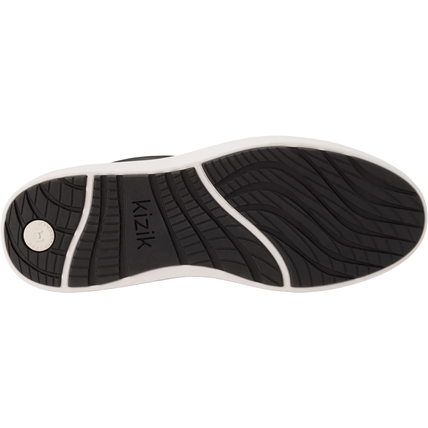 KIZIK Vegas 2 Men's Lace Up Shoes Black/White - Image 4