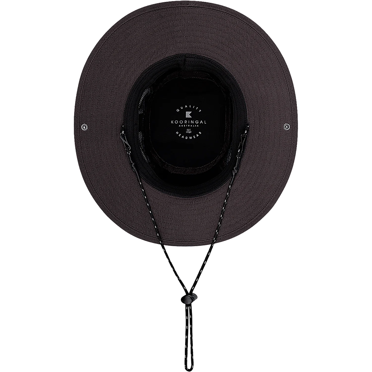Kooringal Hats Redondo Mid Brim Men's Hat Charcoal - Image 2
