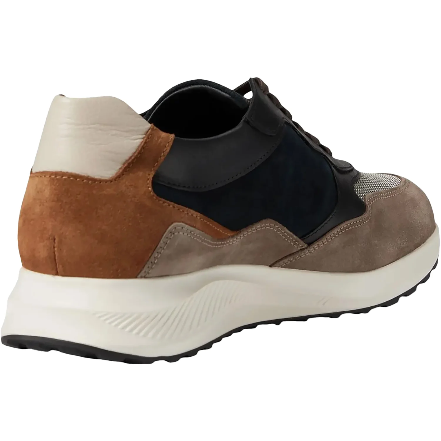 Mephisto Driss 3660-1550 Men's Lace Up Shoes Warm Grey/Black - Image 4