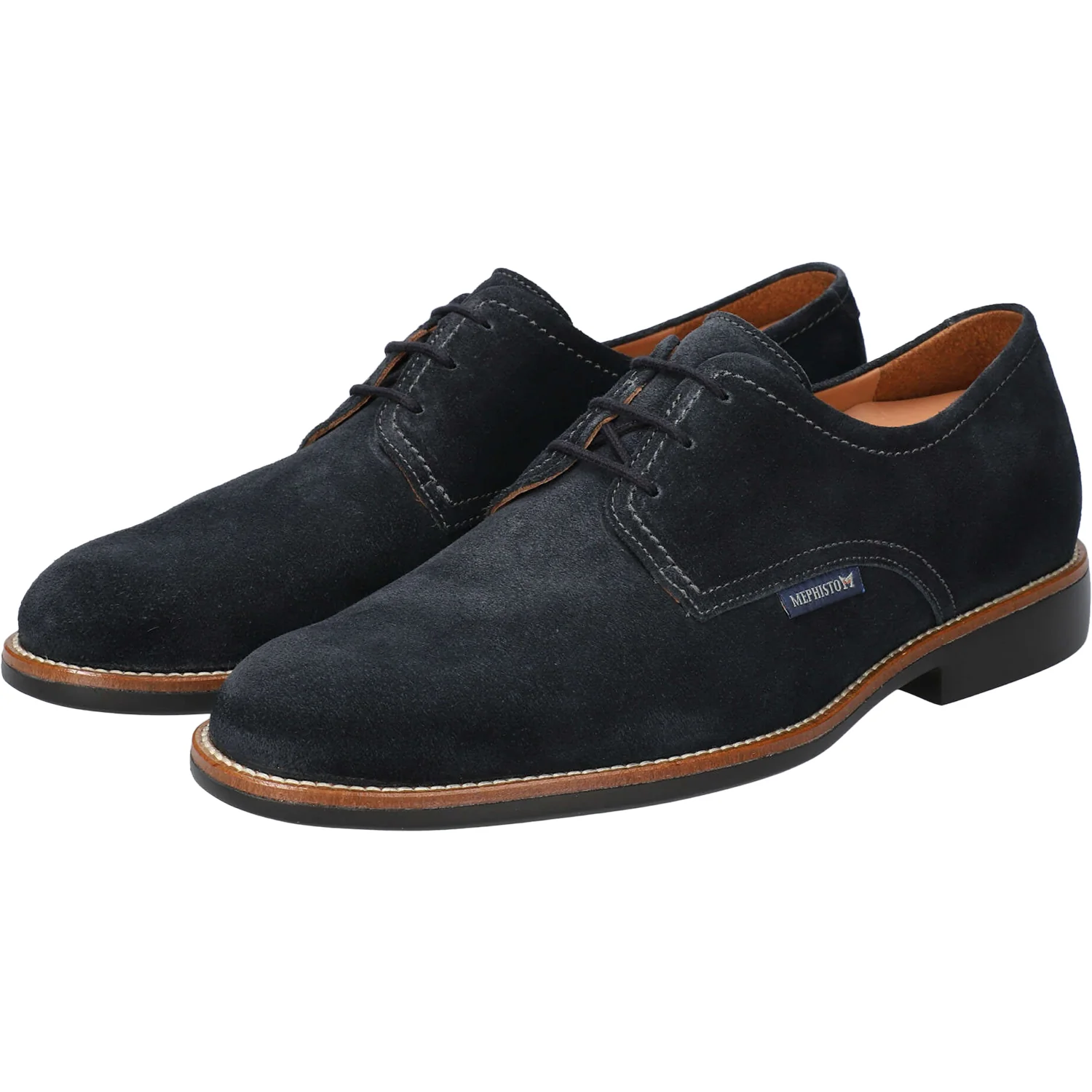 Mephisto Fedrik Men's Dress Shoes Blue Velsport - Image 3
