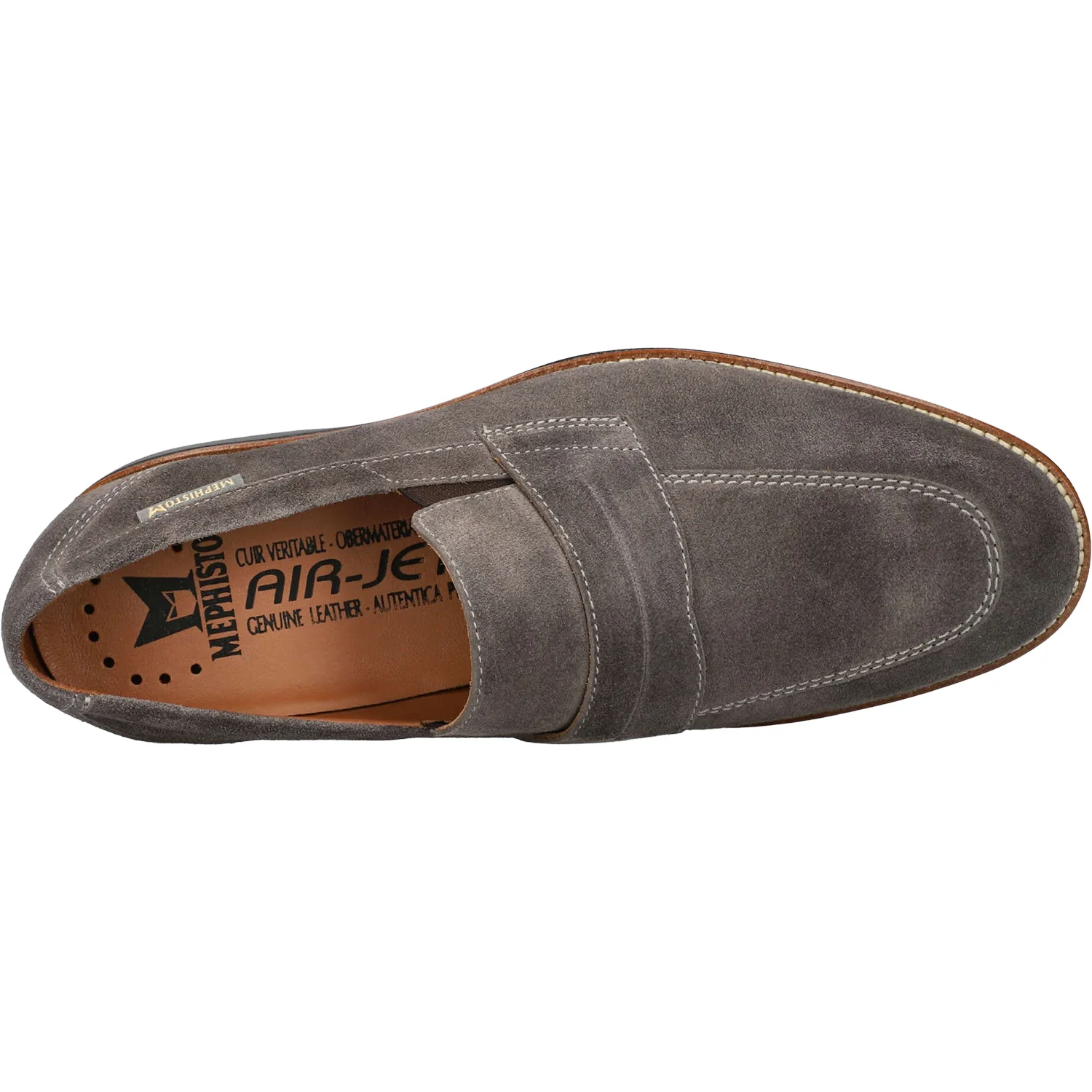 Mephisto Fergus Velsport Men's Dress Shoes Graphite - Image 2