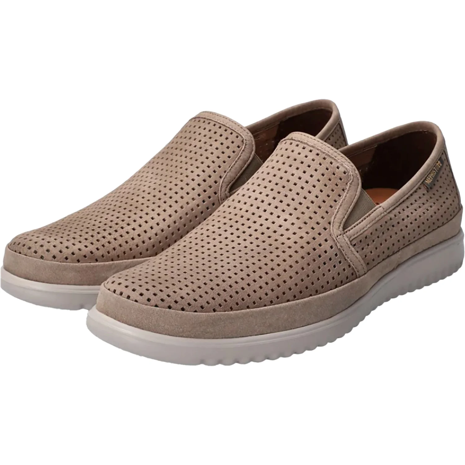 Mephisto Tiago Men's Slip Ons Sand Sport Buck - Image 4