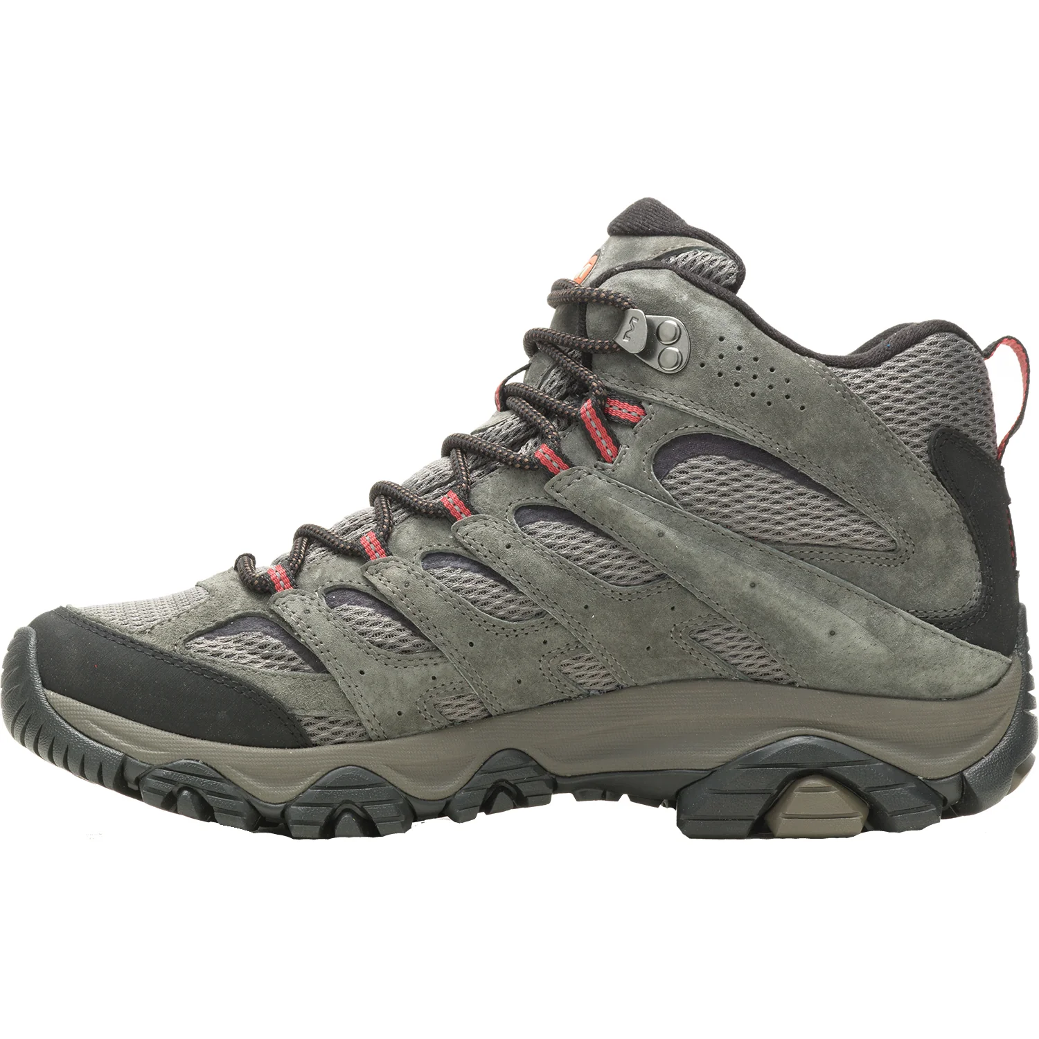 Merrell Moab 3 Mid Waterproof Men's Waterproof Hiking Boots Beluga Suede/Mesh - Image 3