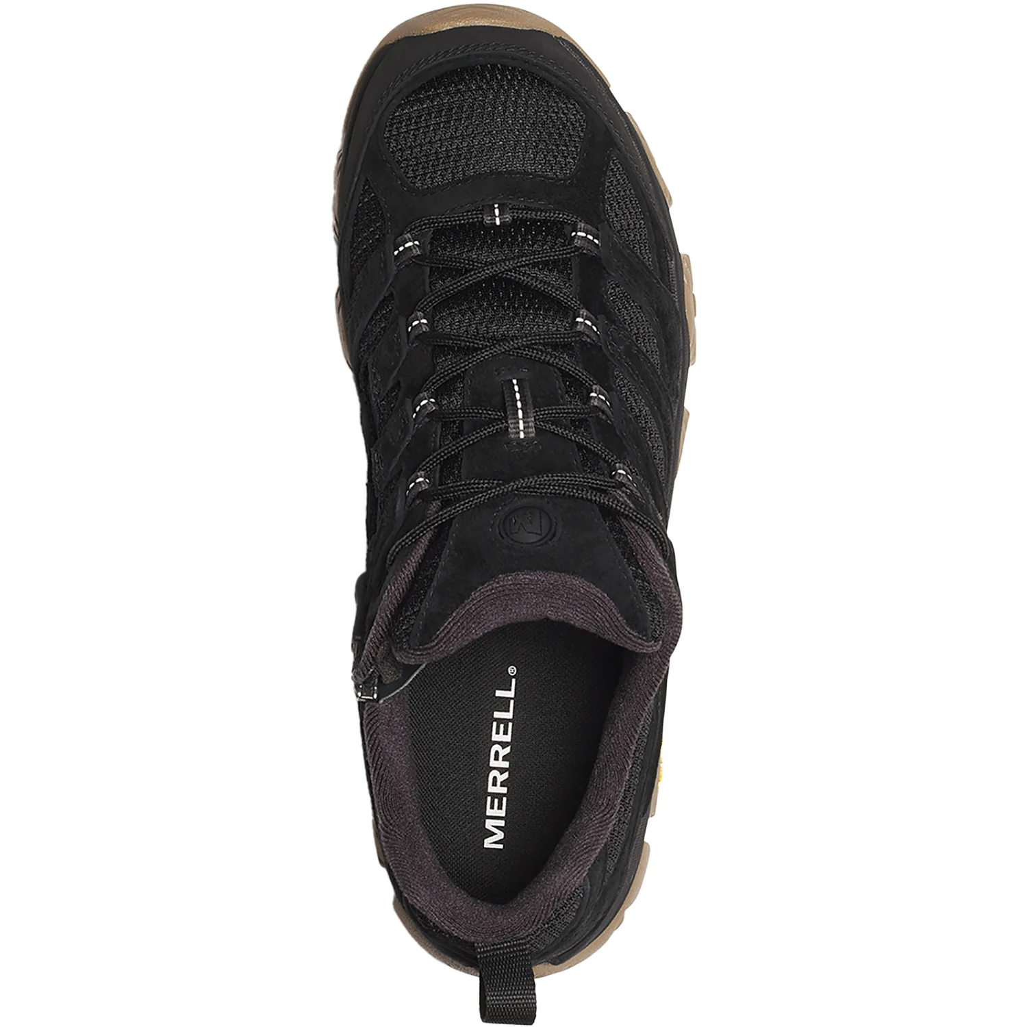 Merrell Moab 3 Ready Zip Men's Athletic Shoes Trail/Hiking Black - Image 2