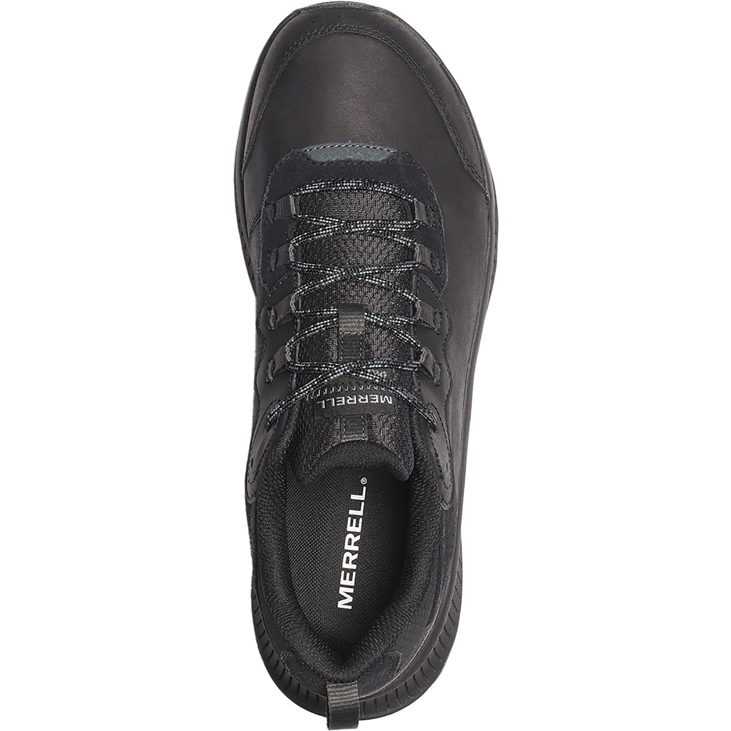 Merrell Speed Strike 2 Slip-Resistant Men's Athletic Shoes Trail/Hiking Black Leather - Image 2