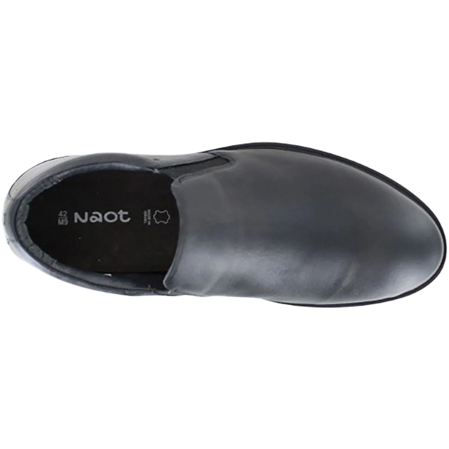 Naot Manhattan Men's Dress Shoes Jet Black Leather - Image 2