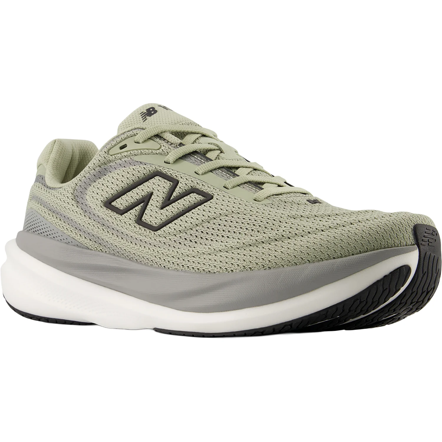 New Balance 1080v15 (Neutral Support) Men's Athletic Shoes Olivine/Faded Black - Image 5