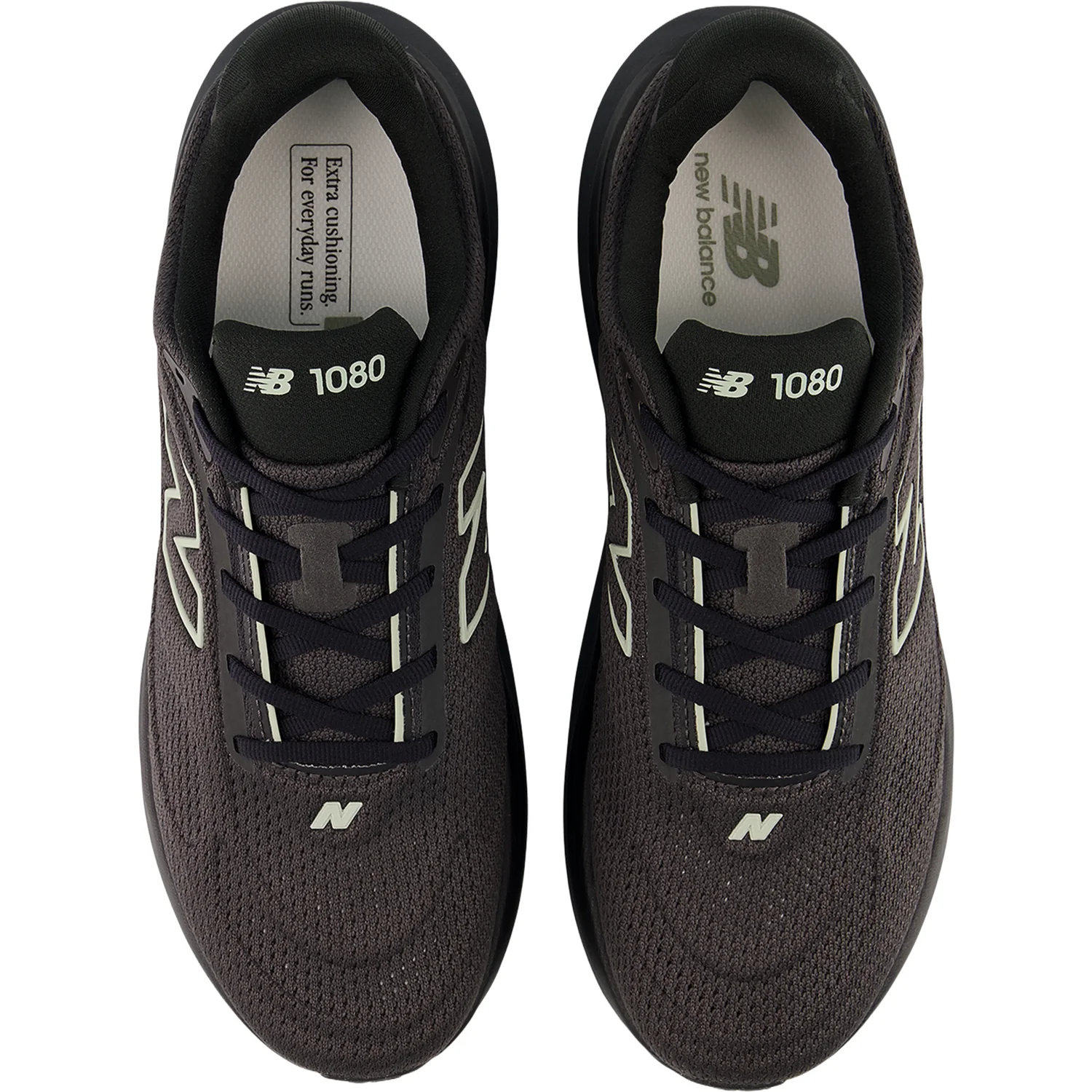 New Balance M10805MD (Neutral Support) Men's Athletic Shoes Black/Faded Black - Image 2