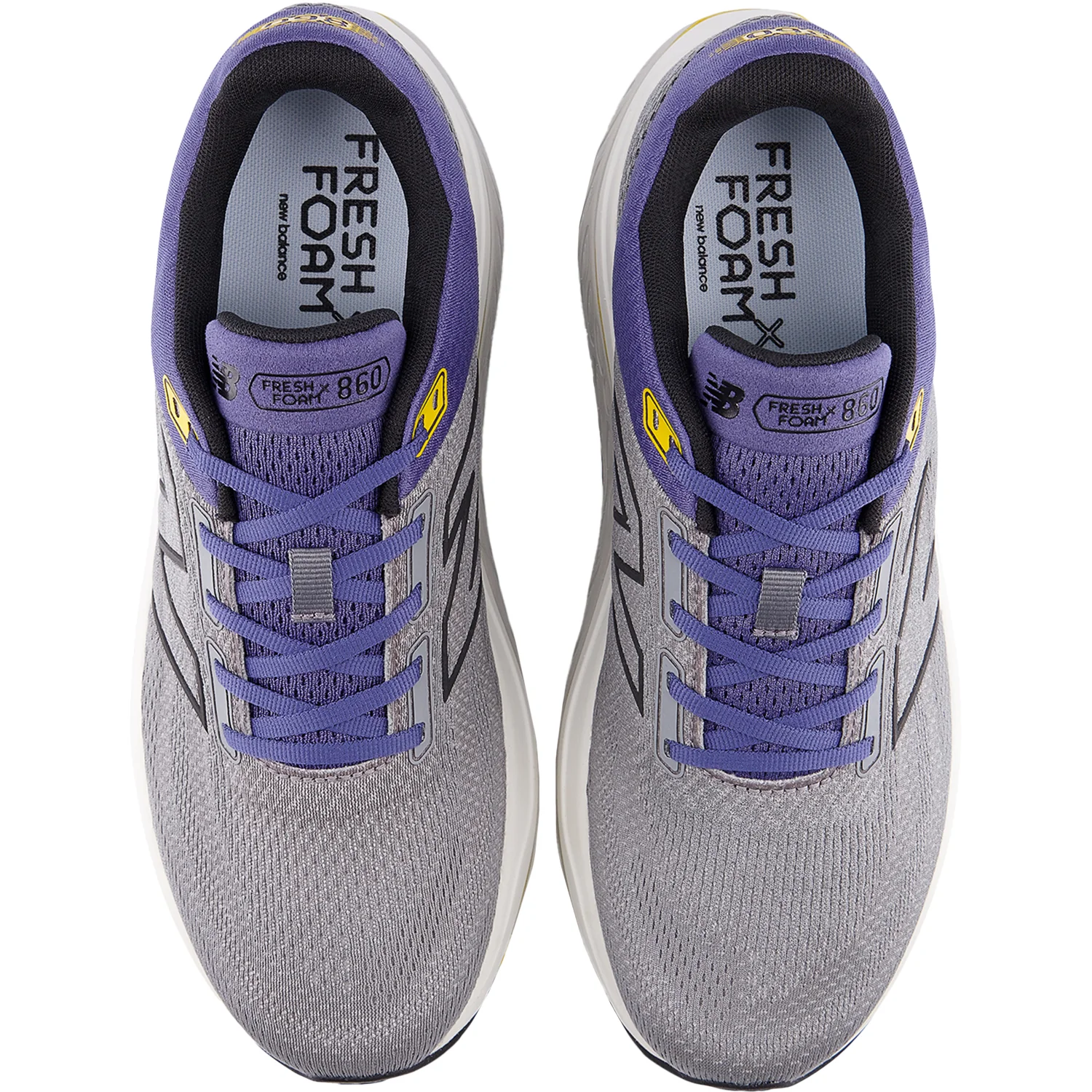 New Balance M86014D (Stability Support) Men's Athletic Shoes Slate Grey/Dream State/Ginger Lemon - Image 2