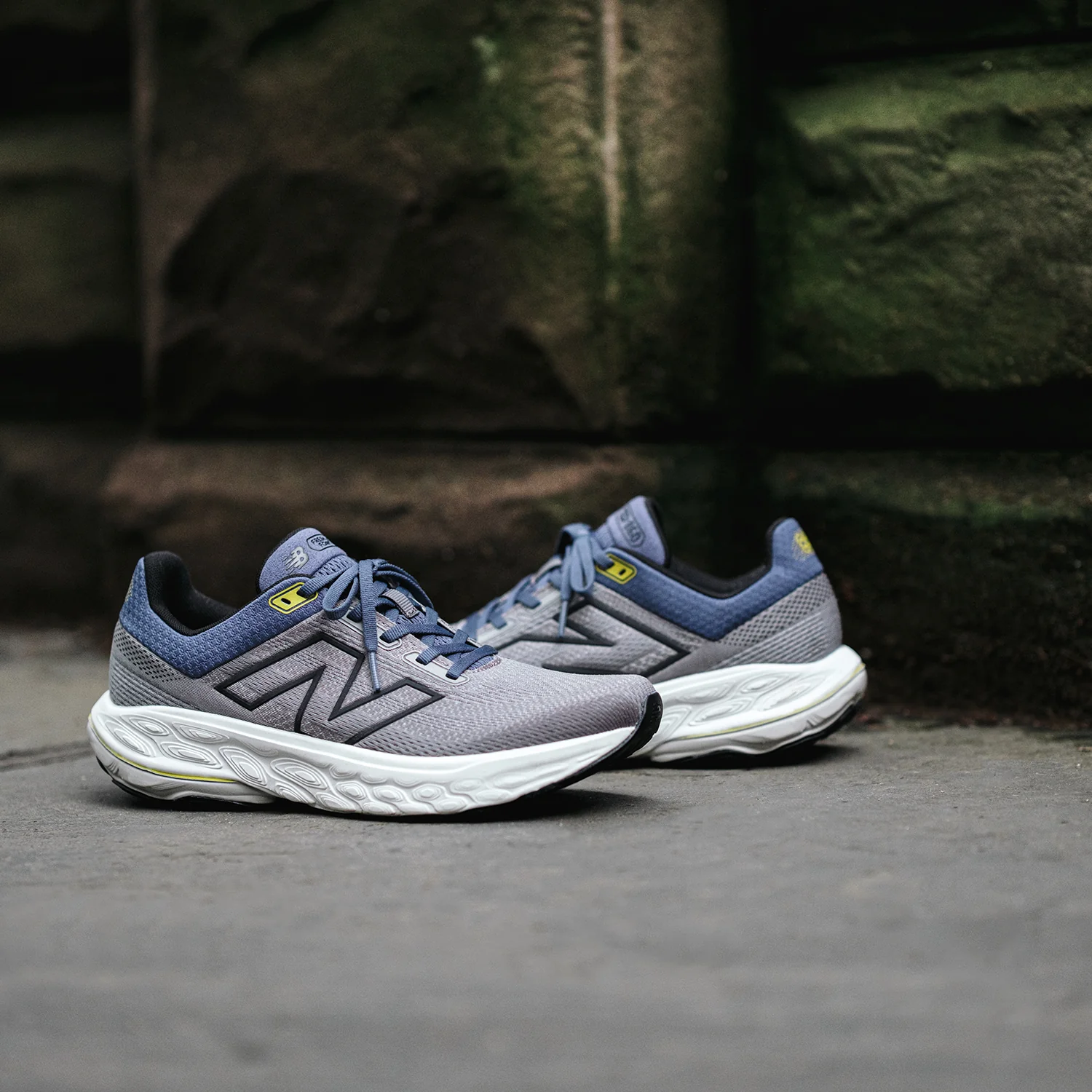 New Balance M86014D (Stability Support) Men's Athletic Shoes Slate Grey/Dream State/Ginger Lemon - Image 7