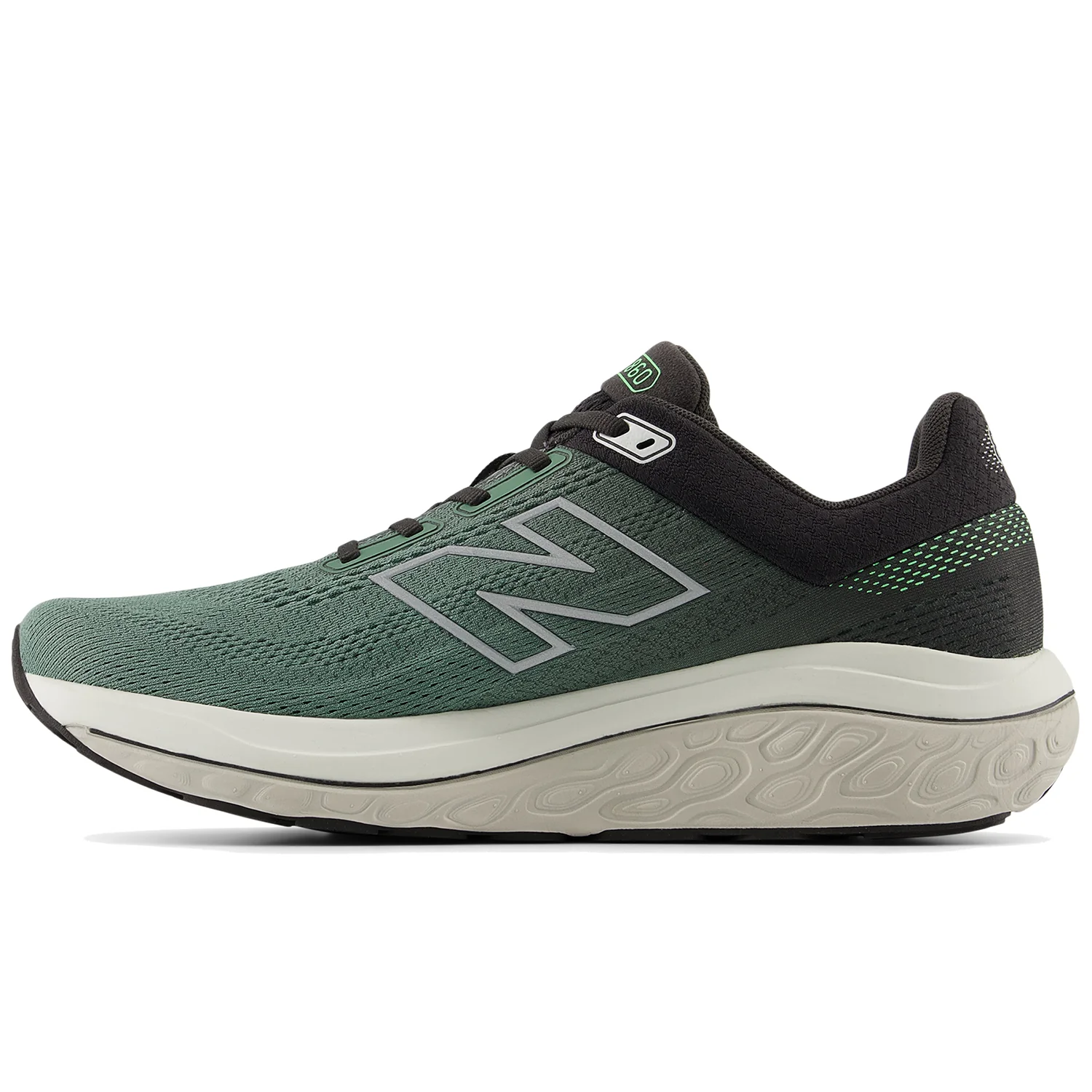 New Balance M860U14 (Stability Support) Men's Athletic Shoes Sneakers Dark Juniper/Black Cement/Grey Matter - Image 3