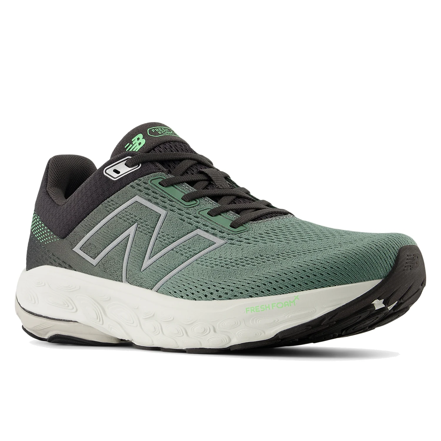 New Balance M860U14 (Stability Support) Men's Athletic Shoes Sneakers Dark Juniper/Black Cement/Grey Matter - Image 5