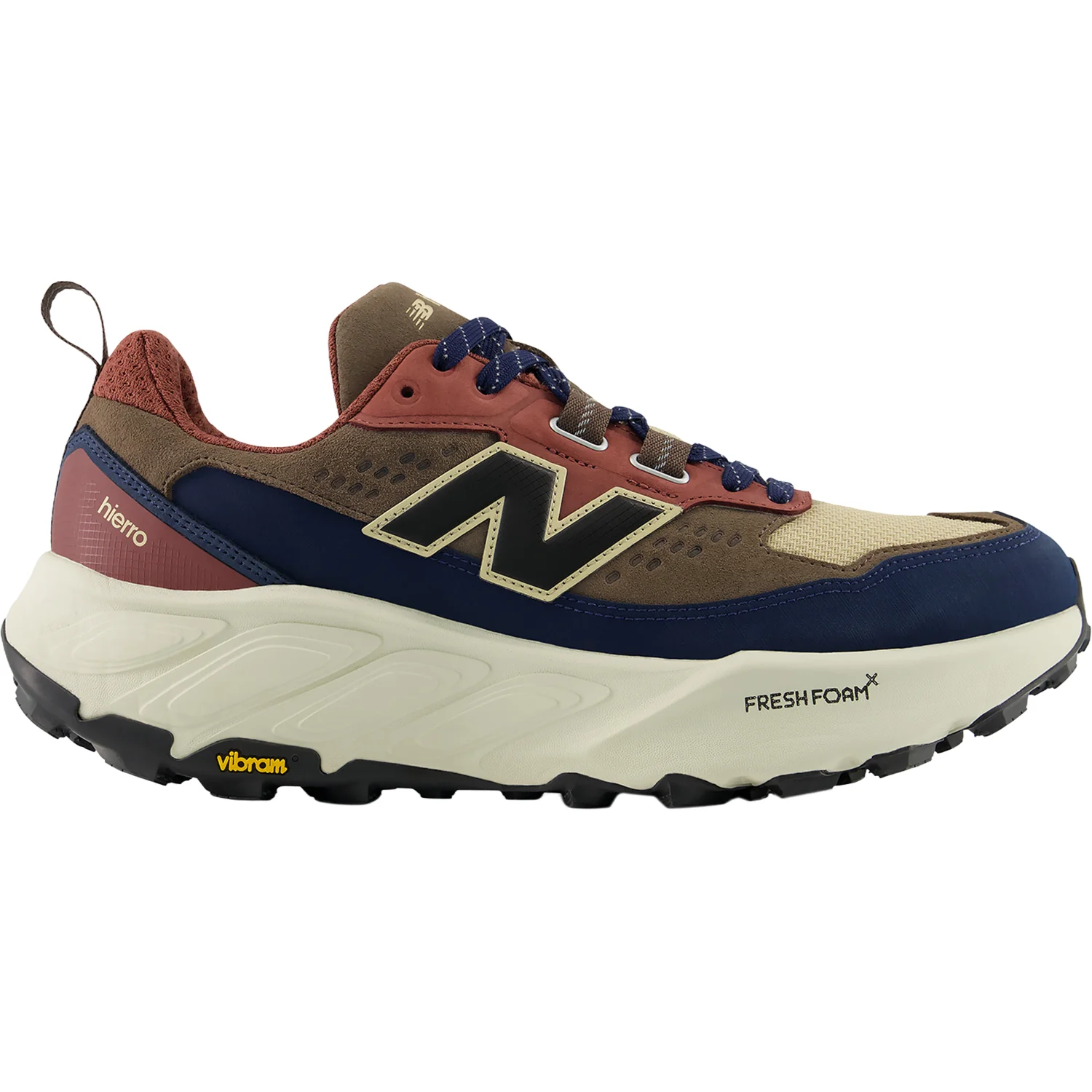 New Balance Fresh Foam X Hierro Trek MHIET5D9 (Neutral Support) Men's Trail Hiking Shoes Cortado/Toasted Sesame