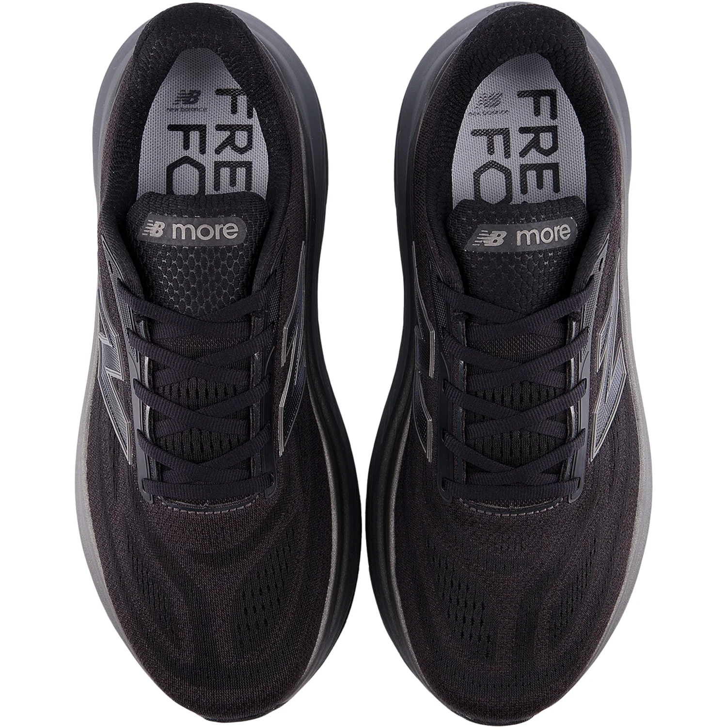 New Balance MMORLA6 Men's Athletic Shoes Black/Castlerock/Black Metallic - Image 2