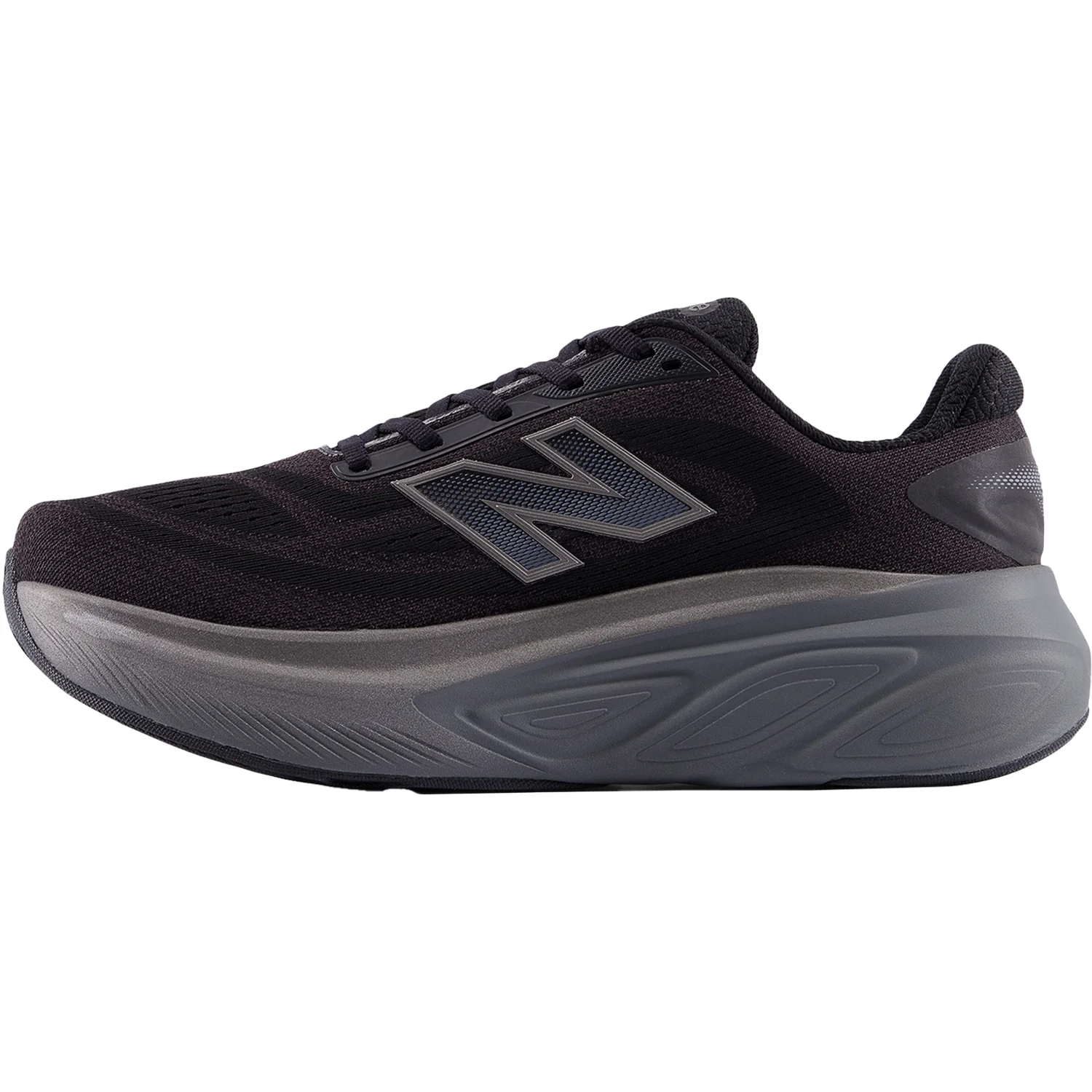 New Balance MMORLA6 Men's Athletic Shoes Black/Castlerock/Black Metallic - Image 3