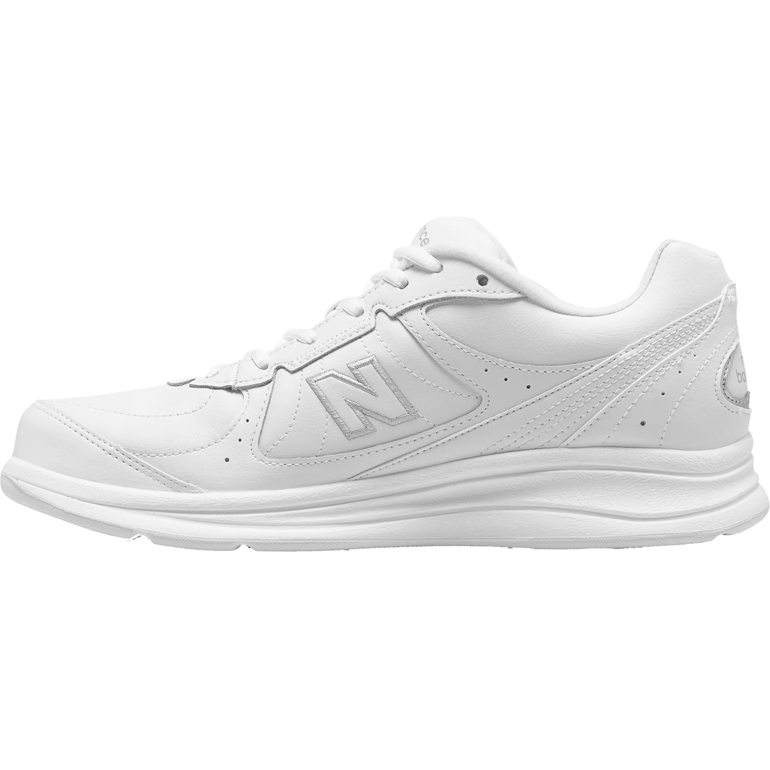 New Balance MW577WT Men's Walking Shoes White Leather - Image 3