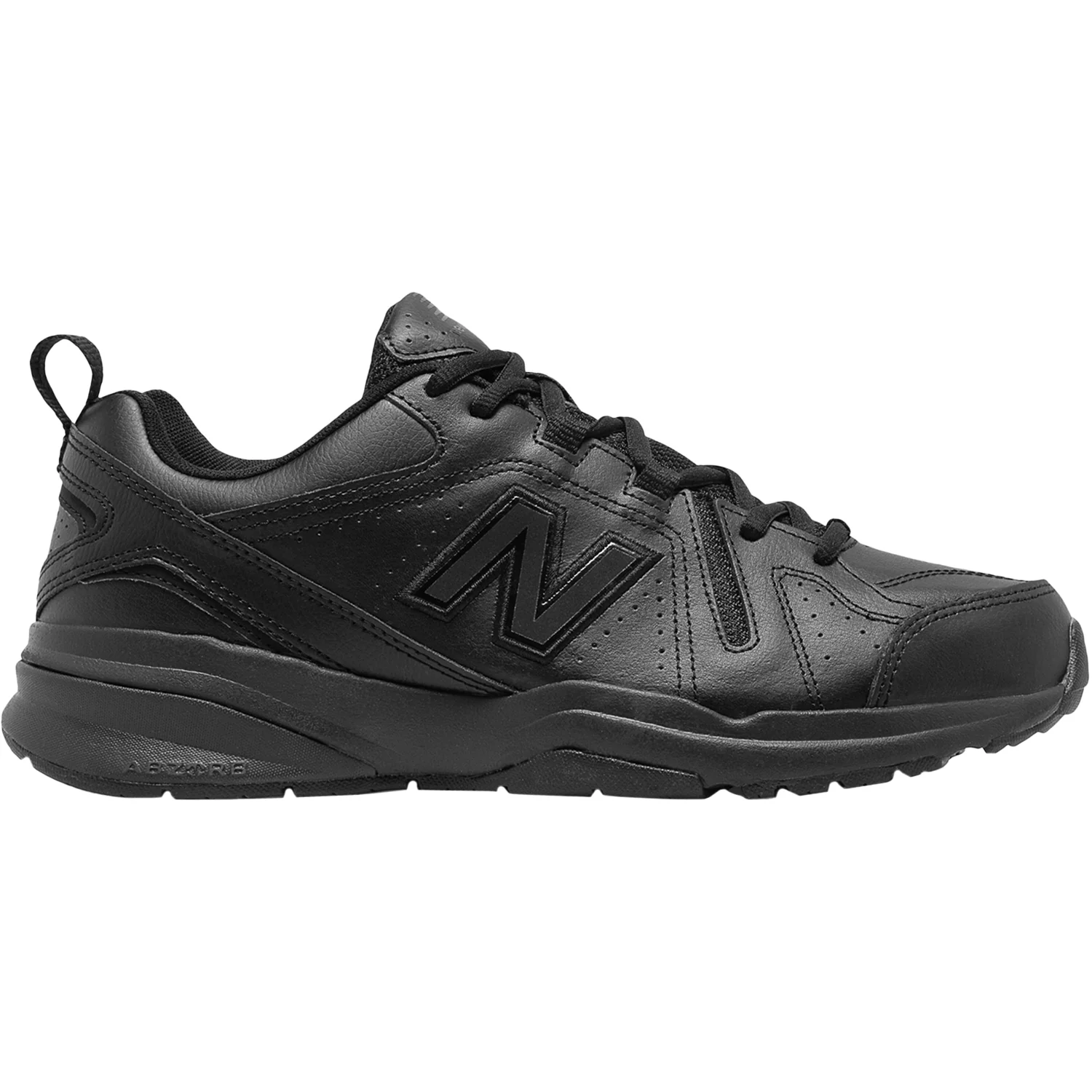New Balance MX608AB5 - Slip Resistant Men's Athletic Shoes Black Leather