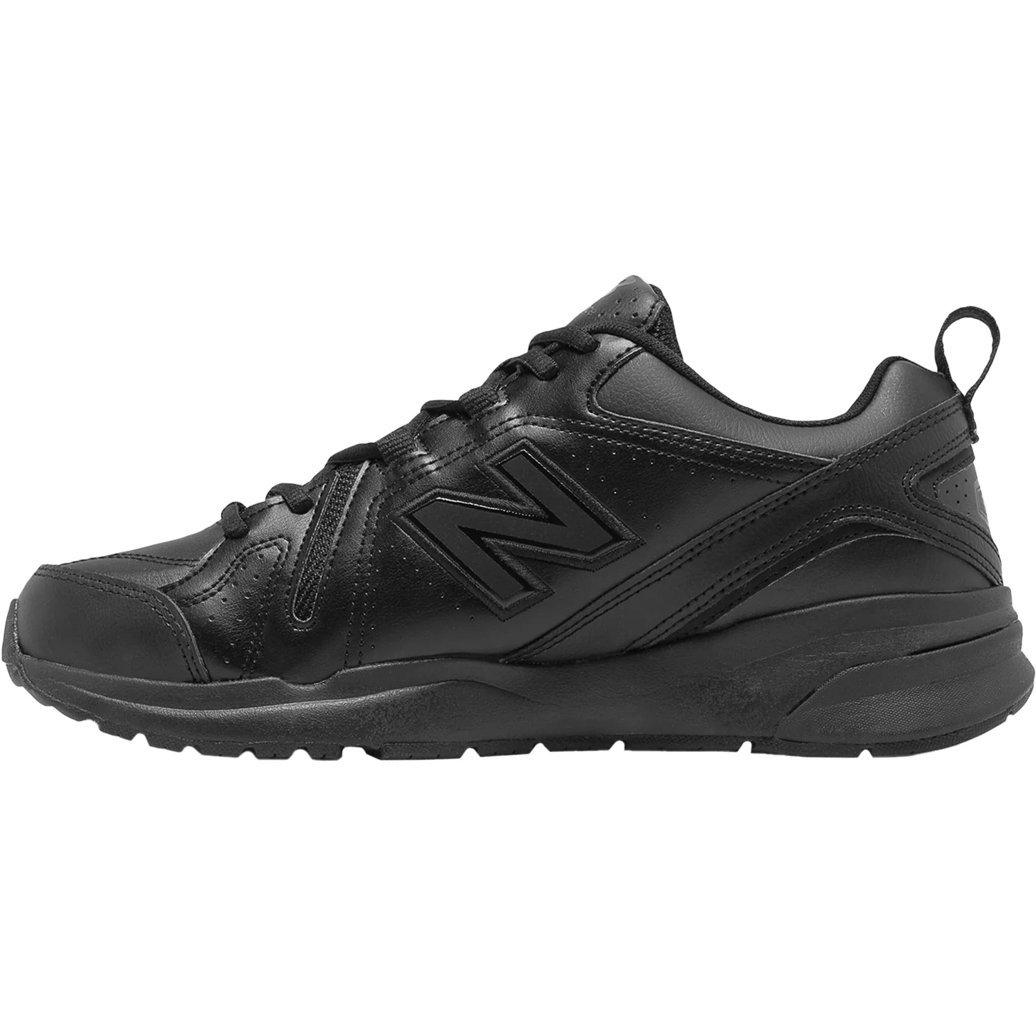 New Balance MX608AB5 - Slip Resistant Men's Athletic Shoes Black Leather - Image 3