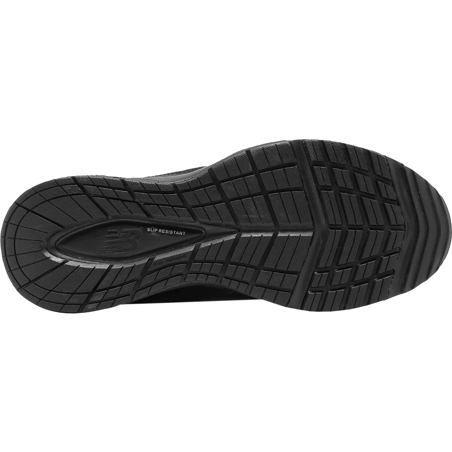 New Balance MX608AB5 - Slip Resistant Men's Athletic Shoes Black Leather - Image 4