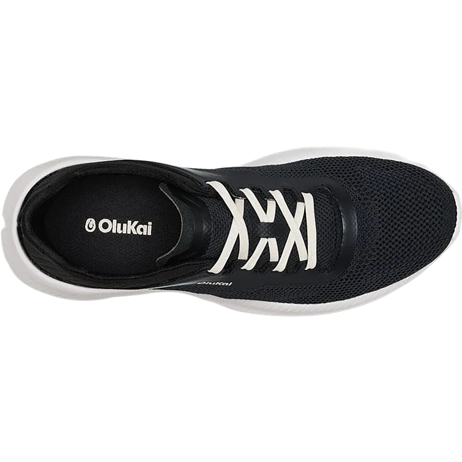 OluKai Island Hopper Men's Lace Up Shoes Lava Rock/Lava Rock Mesh - Image 3