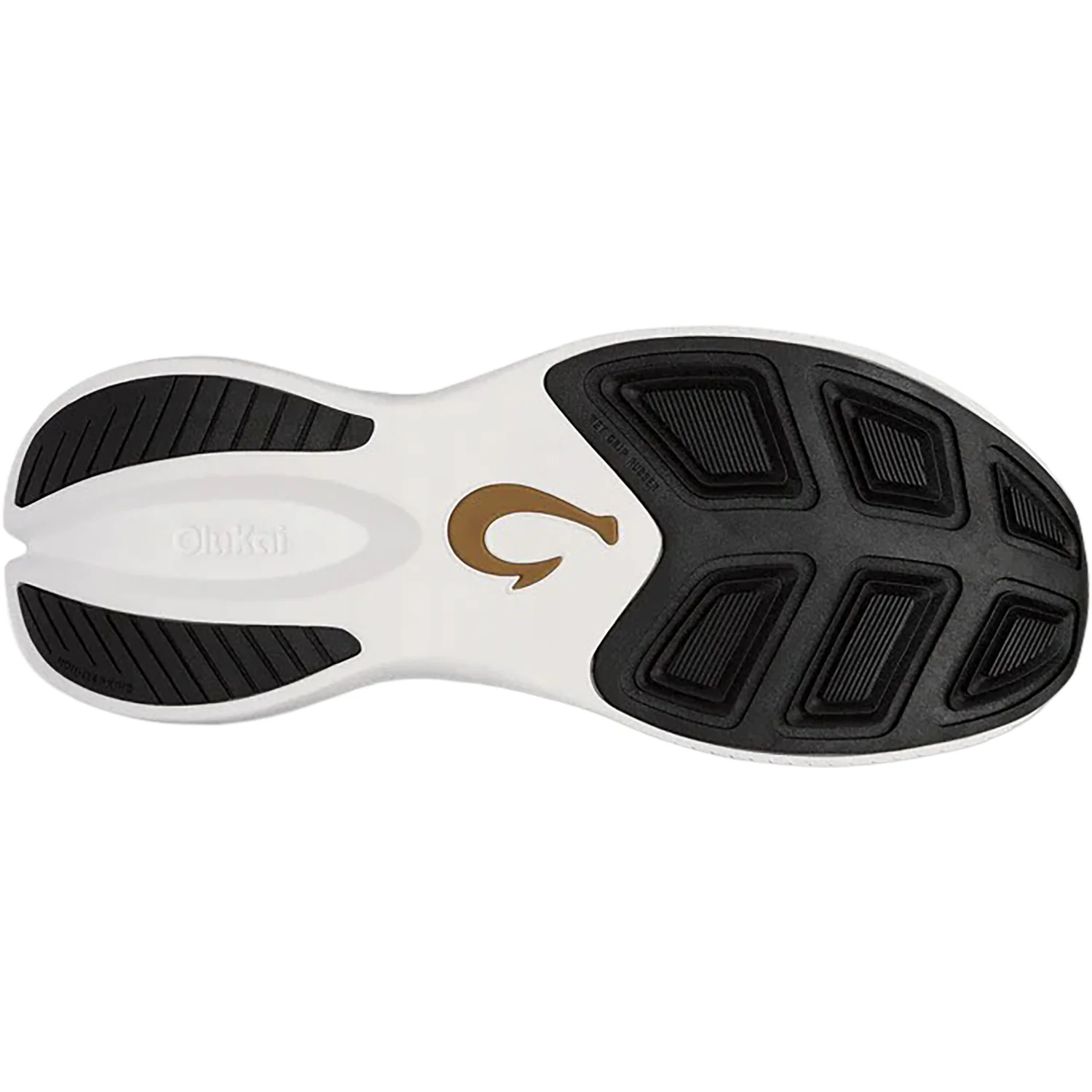 OluKai Island Hopper Men's Lace Up Shoes Lava Rock/Lava Rock Mesh - Image 5