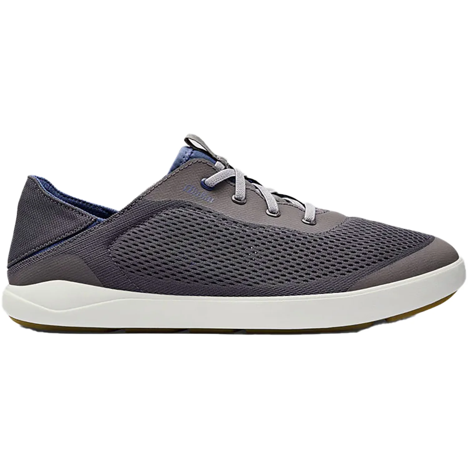 OluKai Moku Pae Mesh Men's Walking Shoes Pavement/Vintage Blue