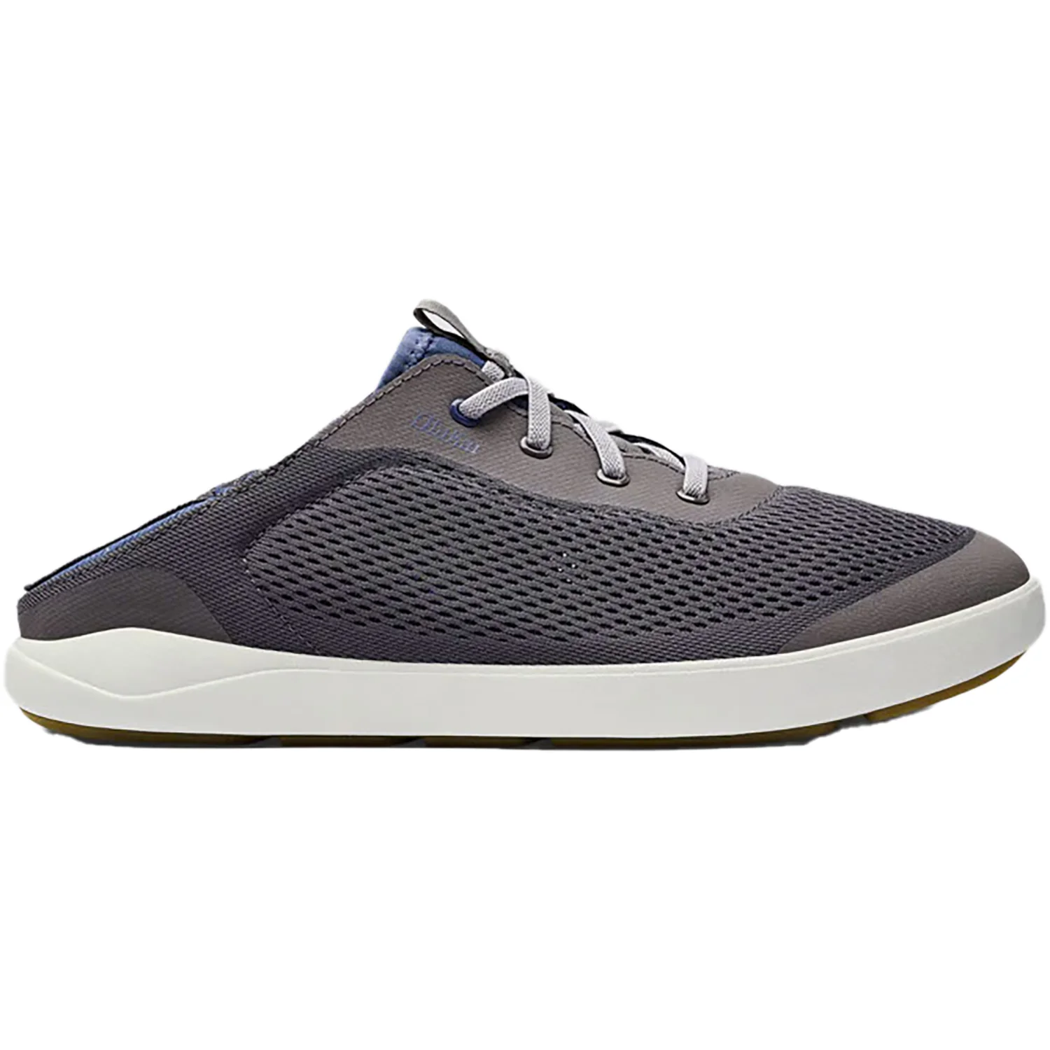 OluKai Moku Pae Mesh Men's Walking Shoes Pavement/Vintage Blue - Image 3