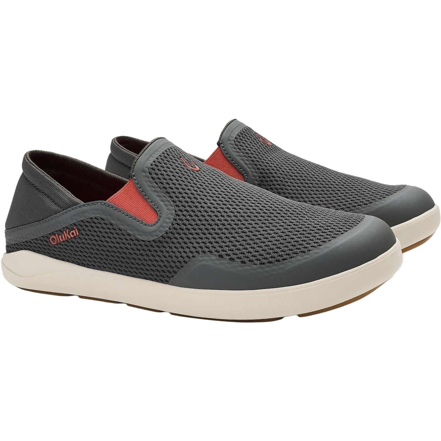 OluKai Moku Men's Slip Ons Island Salt - Image 5