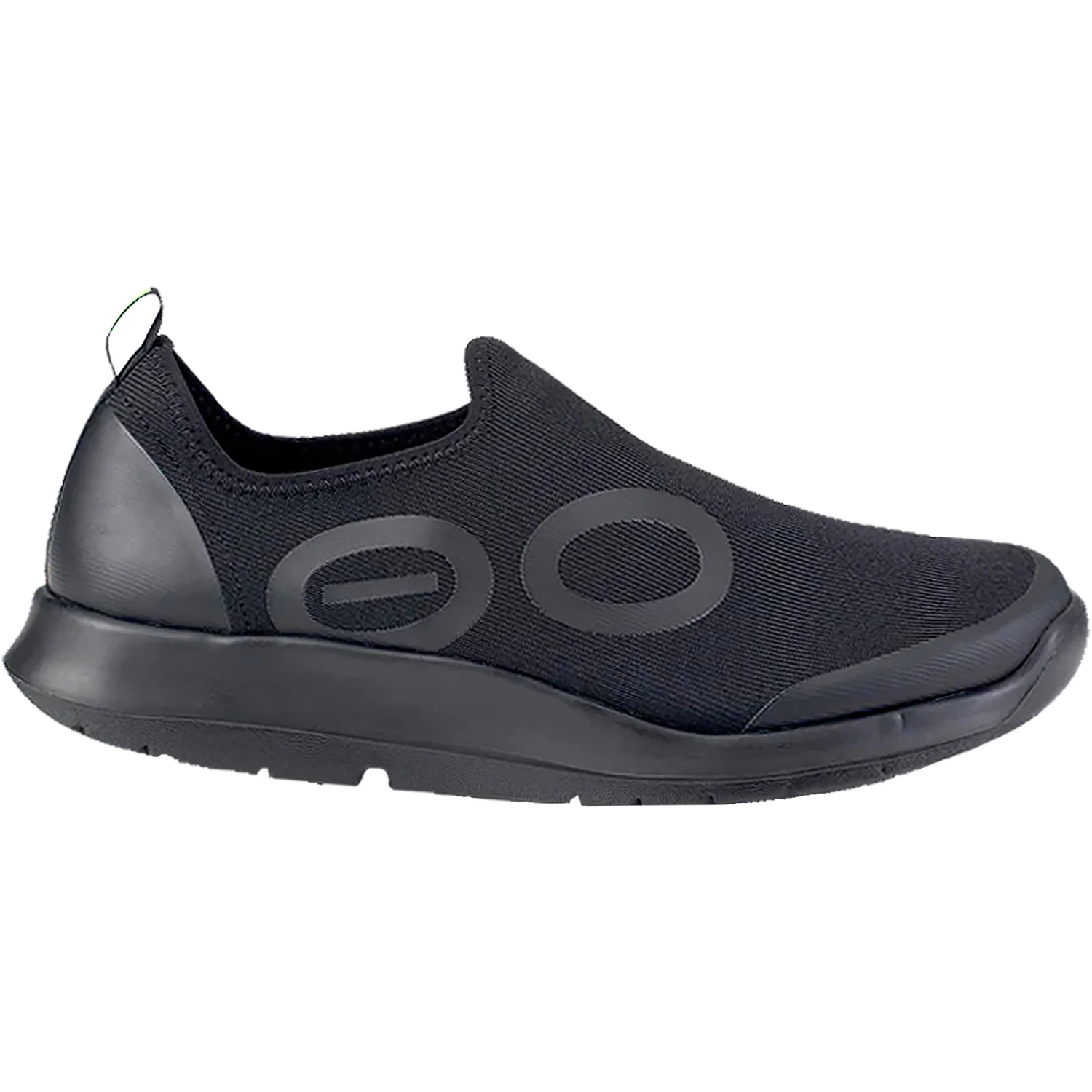 OOFOS OOmg Sport Low Men's Recovery Shoes Black Mesh