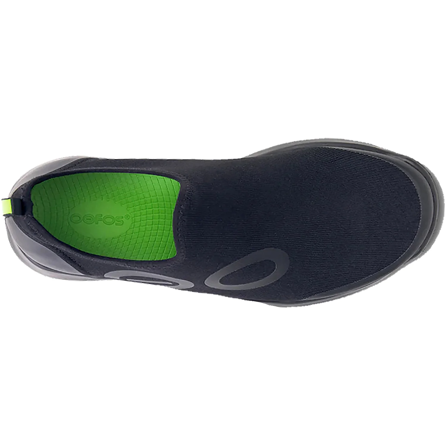 OOFOS OOmg Sport Low Men's Recovery Shoes Black Mesh - Image 2