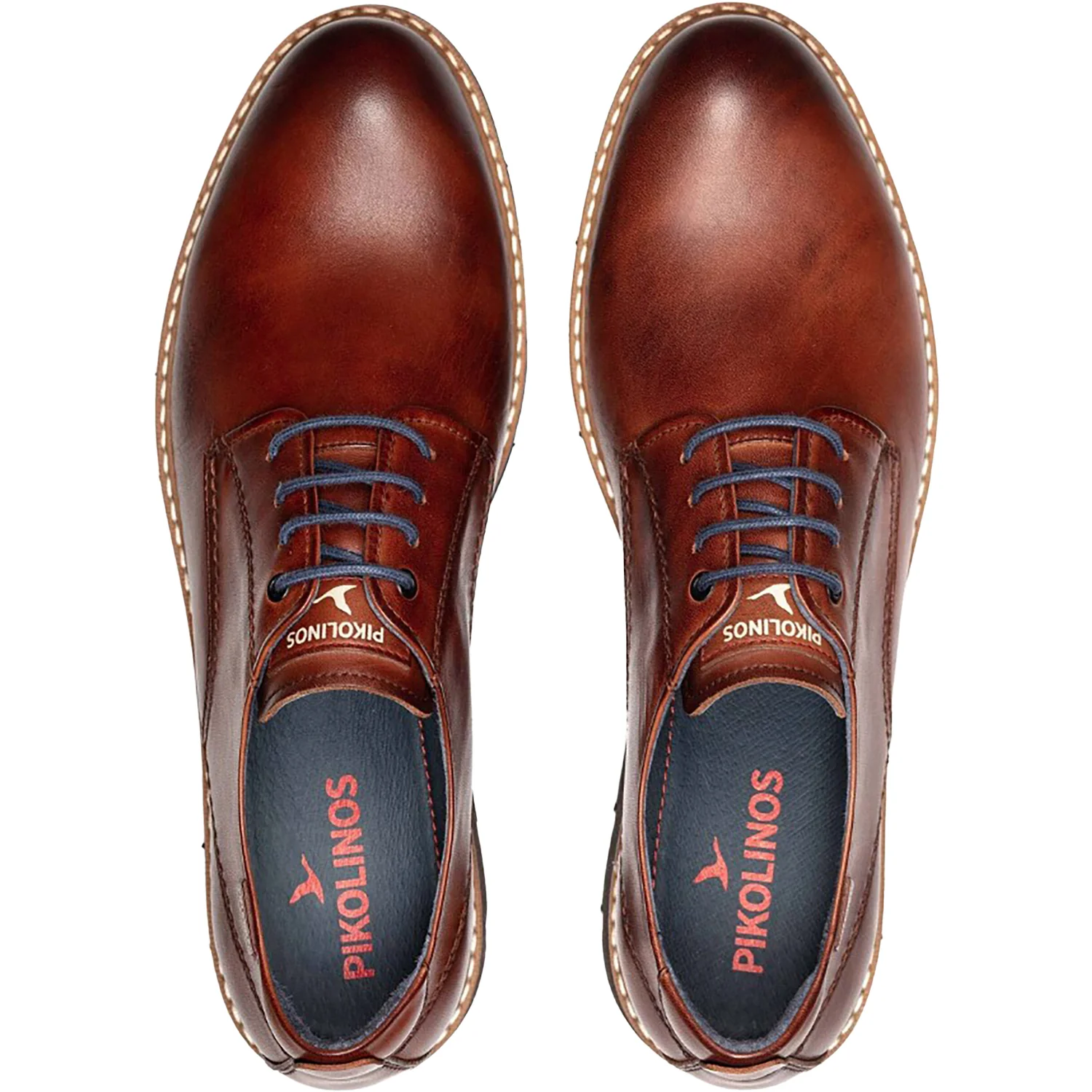Pikolinos Alarcon M7D-4289 Men's Dress Lace Up Shoes Cuero - Image 2