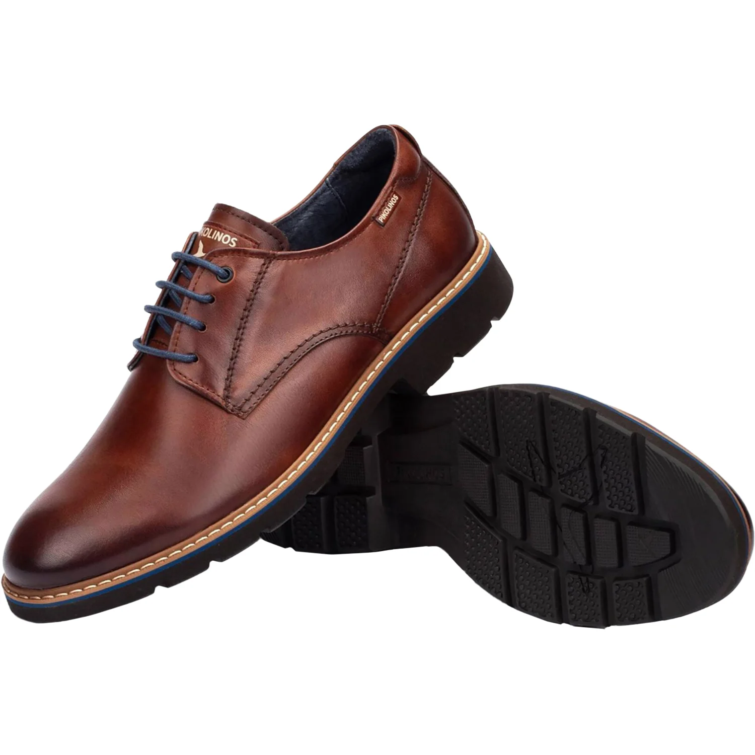 Pikolinos Alarcon M7D-4289 Men's Dress Lace Up Shoes Cuero - Image 3