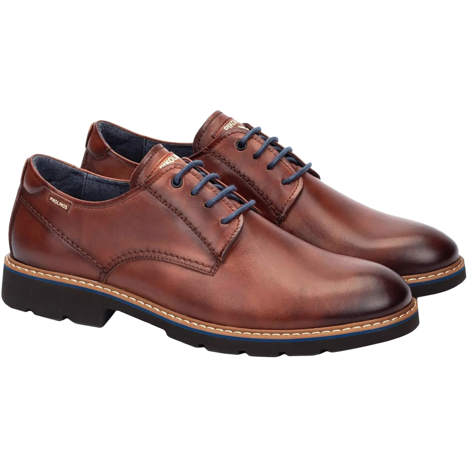 Pikolinos Alarcon M7D-4289 Men's Dress Lace Up Shoes Cuero - Image 4