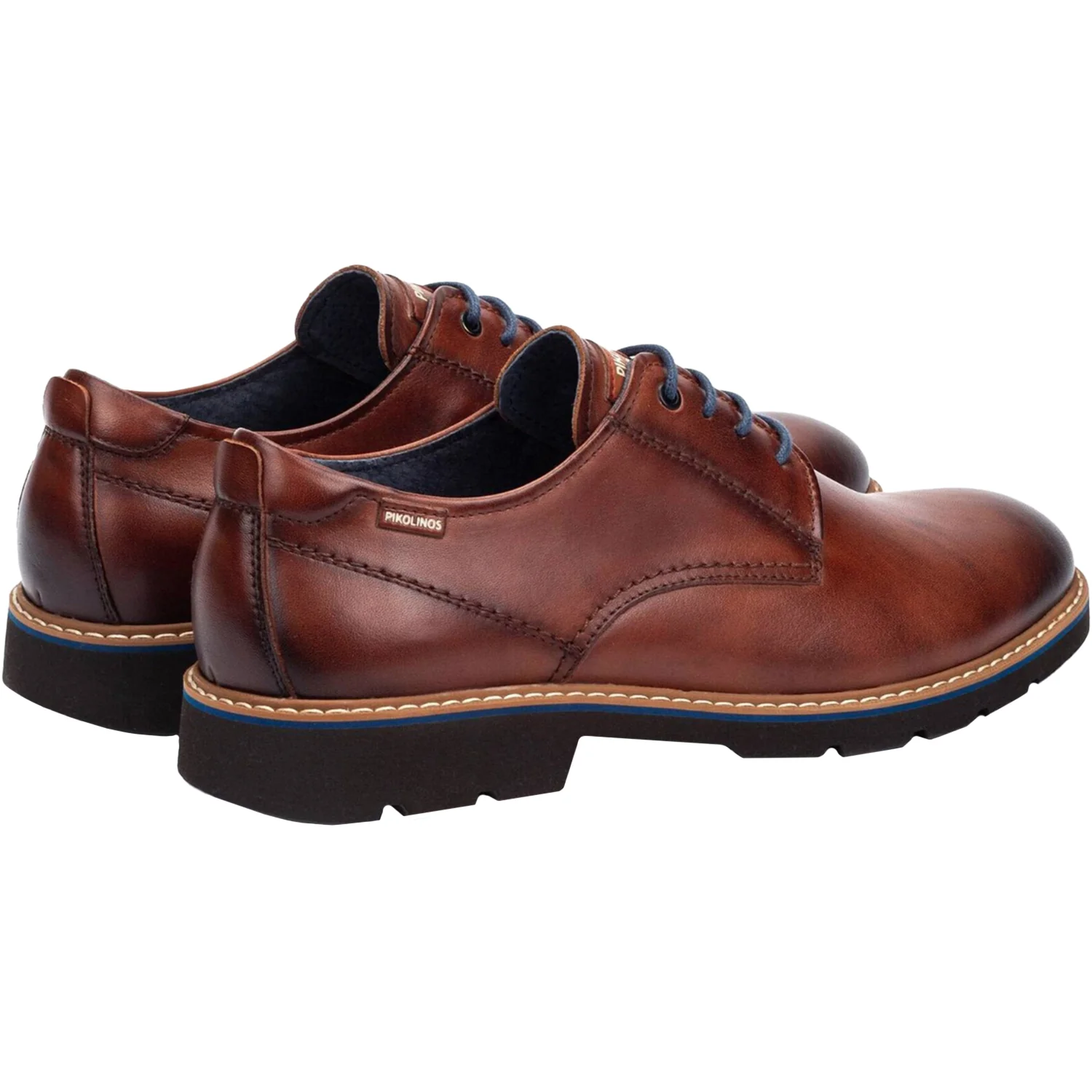 Pikolinos Alarcon M7D-4289 Men's Dress Lace Up Shoes Cuero - Image 5