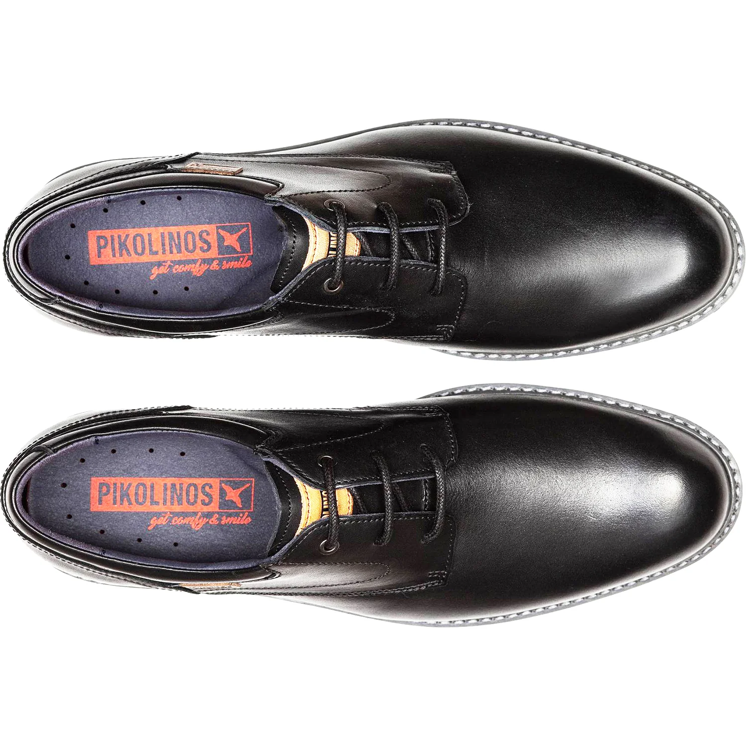 Pikolinos Avila M1T-4050 Men's Dress Shoes Black Leather - Image 2