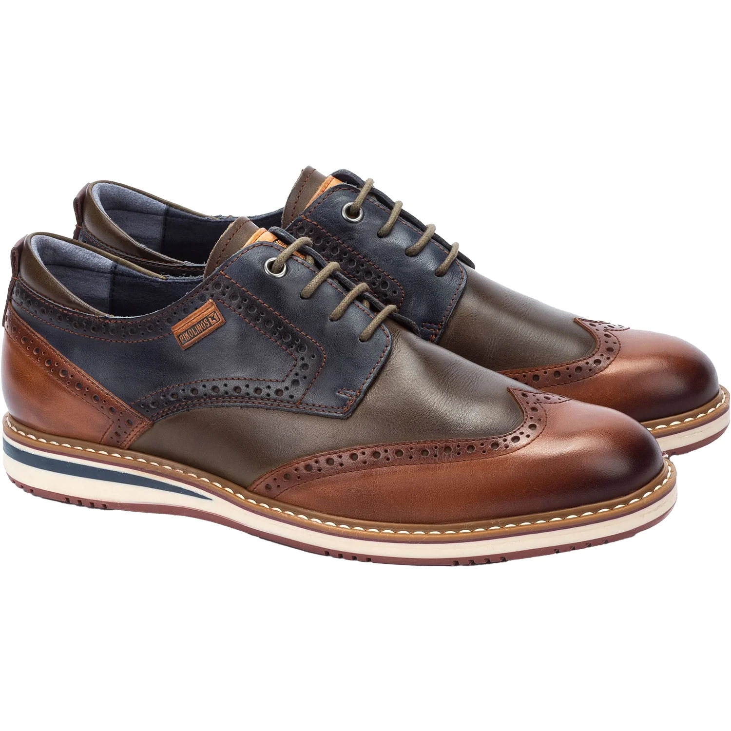 Pikolinos Avila M1T-4191C1 Men's Dress Shoes Brandy Leather - Image 3