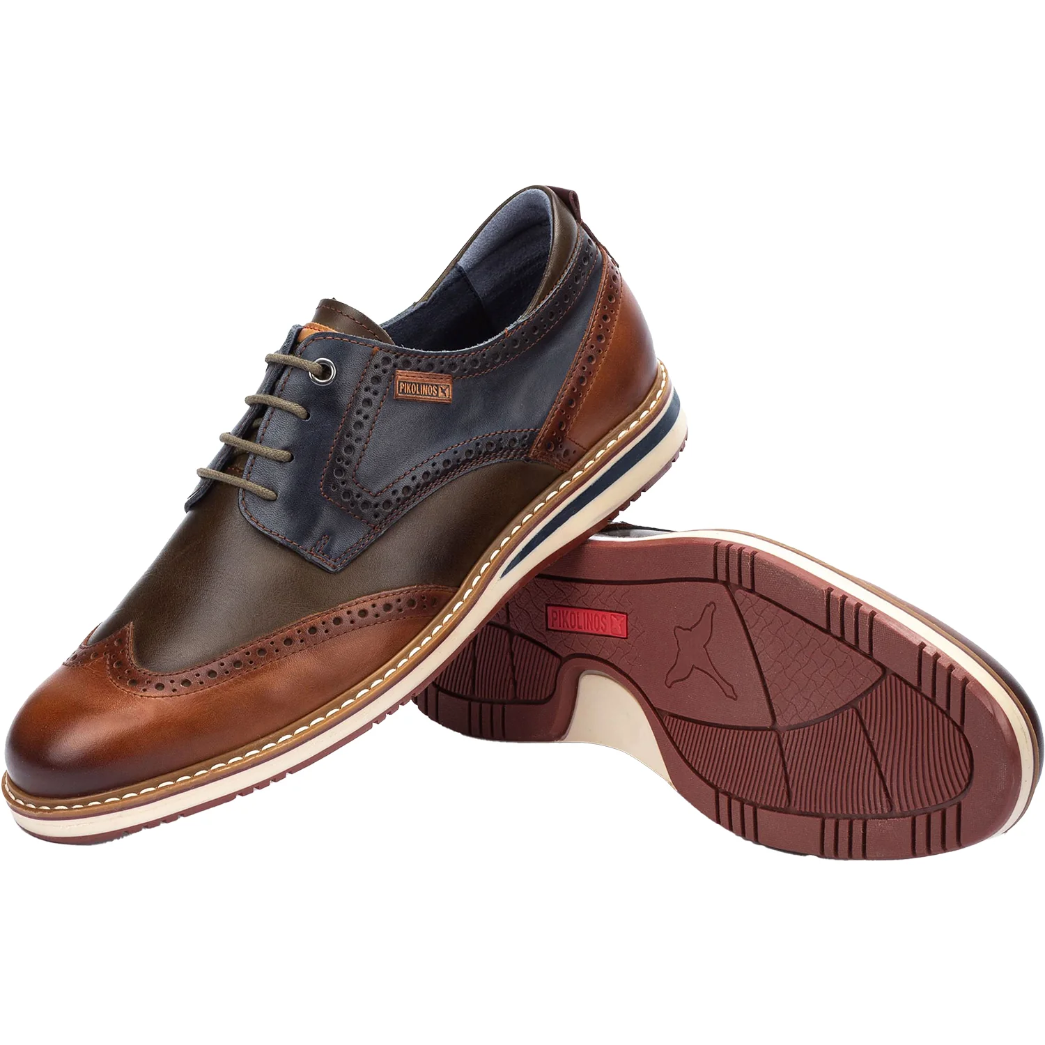 Pikolinos Avila M1T-4191C1 Men's Dress Shoes Brandy Leather - Image 4