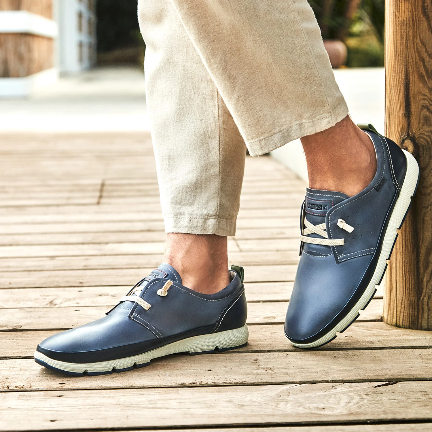 Pikolinos Fuencarral M4A-4266C1 Men's Shoes Pacific - Image 5